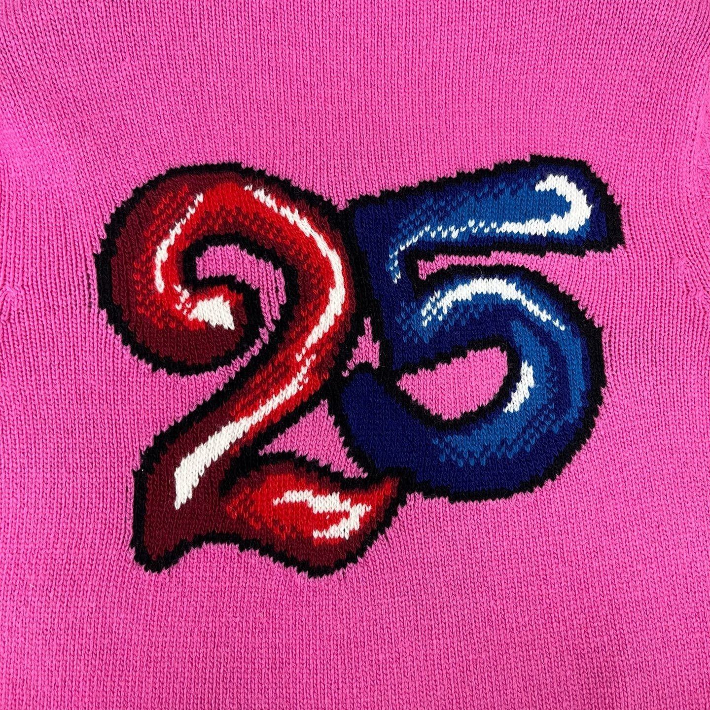 Gucci Gucci Pink Heart Frog 25 Intarsia Knit Sweater Size US M / EU 48-50 / 2 - 5 Thumbnail