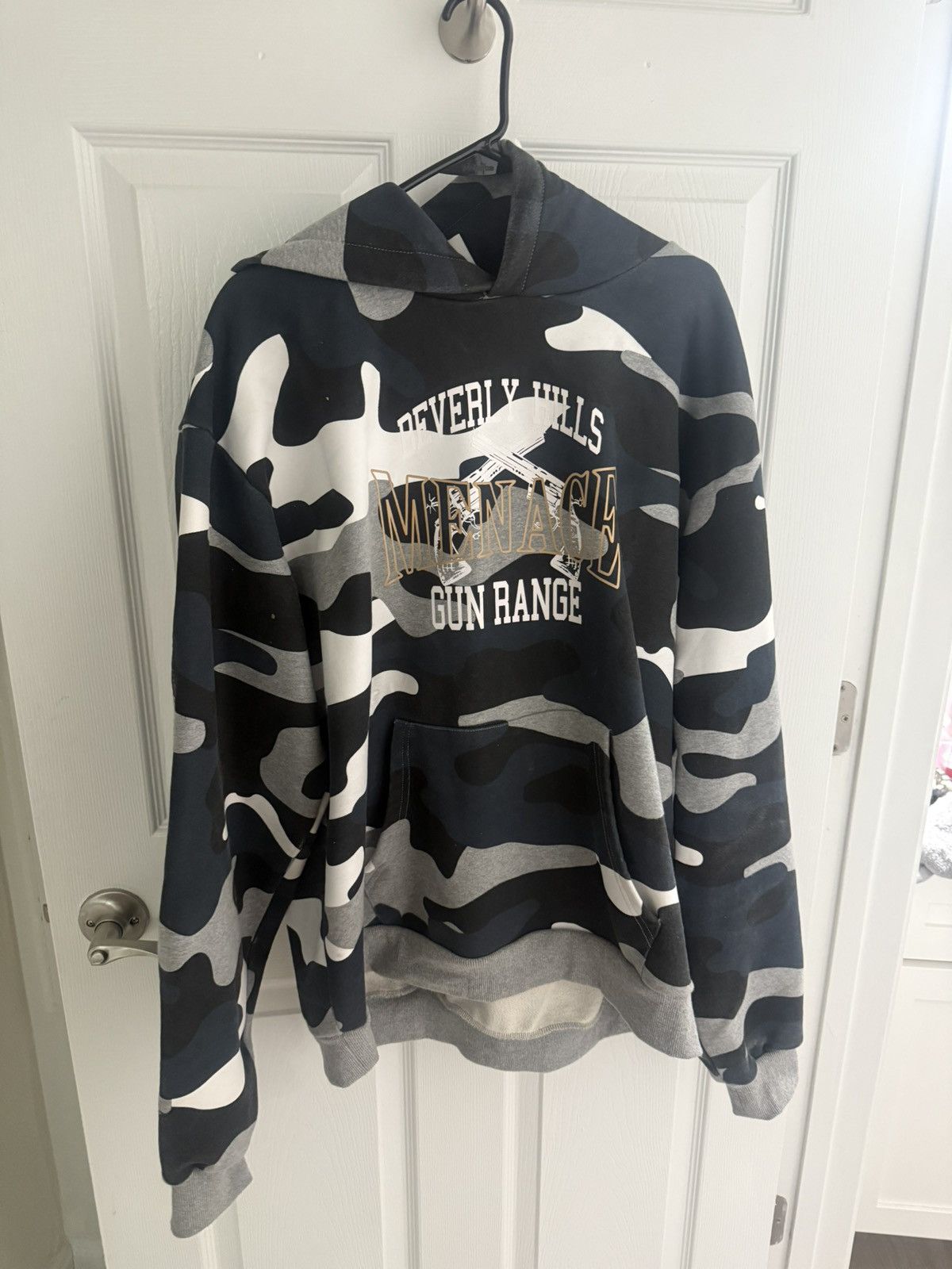 Menace Menace Large GUN BEVERLYHILLS CAMO RANGE HOODIE (GLOW IN THE Size US L / EU 52-54 / 3 - 1 Thumbnail