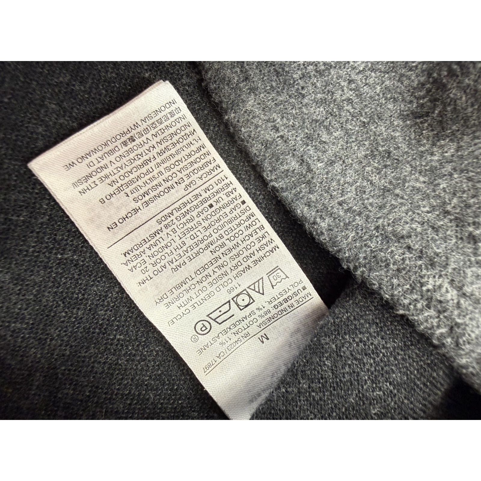 Gap Gap Shirt Mens M Gray Fleece Long Sleeve Snap Front Chest Pockets Casual Size US M / EU 48-50 / 2 - 6 Thumbnail