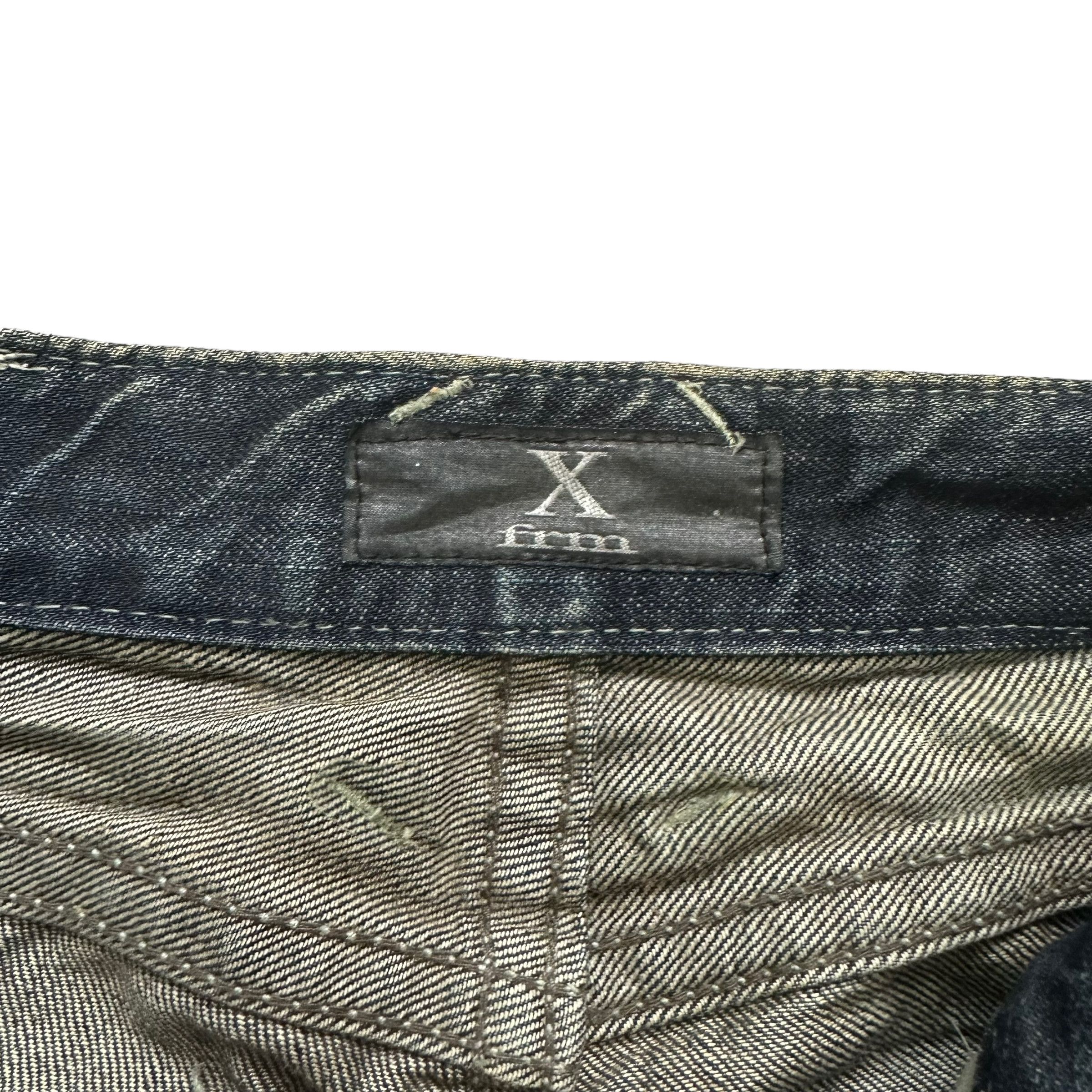Japanese Brand Xfrm WILD JEANS #8514-012 Size 31" - 10 Thumbnail