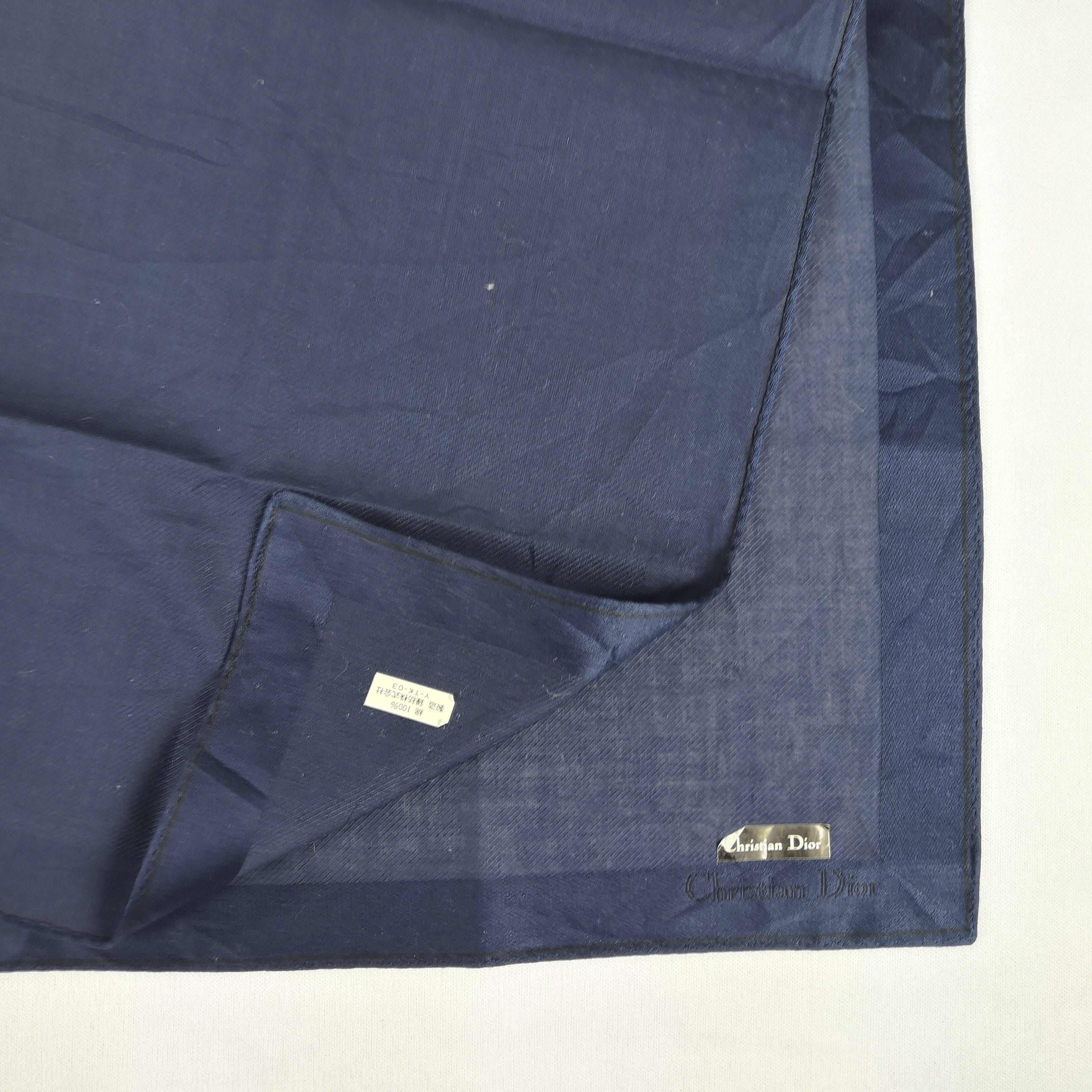 Japanese Brand Vintage Christian Dior Handkerchief Neckerchief Bandana Size ONE SIZE - 4 Thumbnail