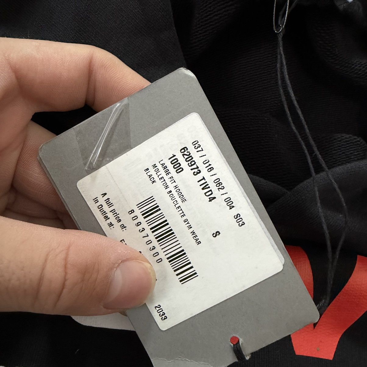 Balenciaga Balenciaga Gymwear Hoodie Size US L / EU 52-54 / 3 - 5 Thumbnail