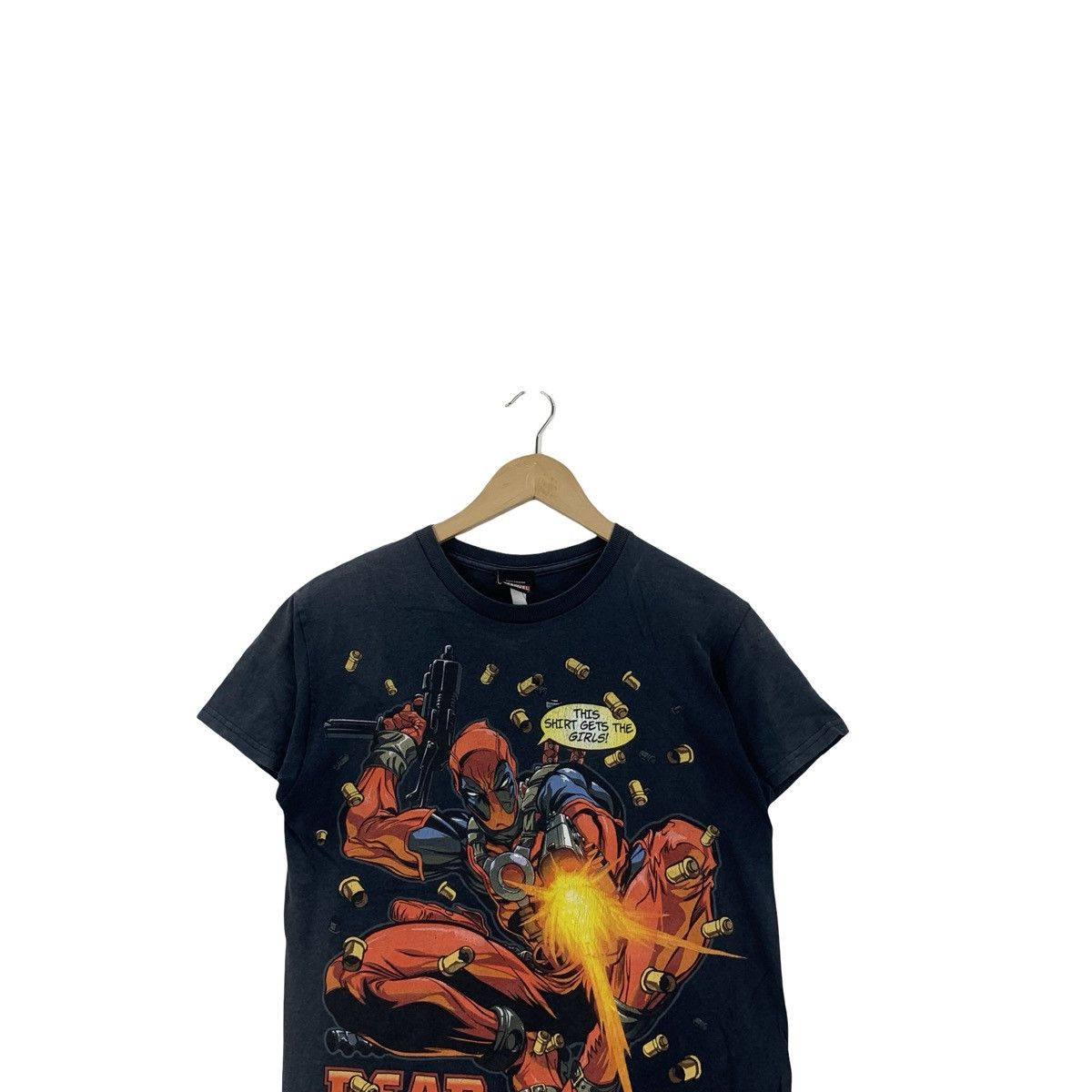 Marvel Comics Vintage MARVEL x DEADPOOL Overprint Tee Shirt Top Comic Book Size US S / EU 44-46 / 1 - 2 Thumbnail