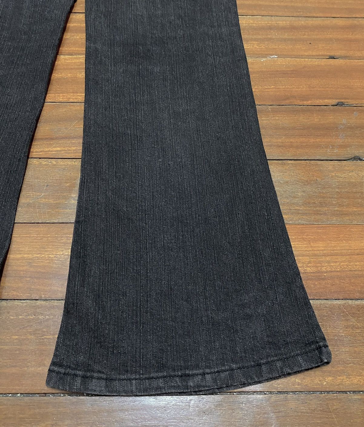 14th Addiction Rare Design Vintage Japanese Brand COS Flared Jeans 2000s Size US 33 - 8 Thumbnail