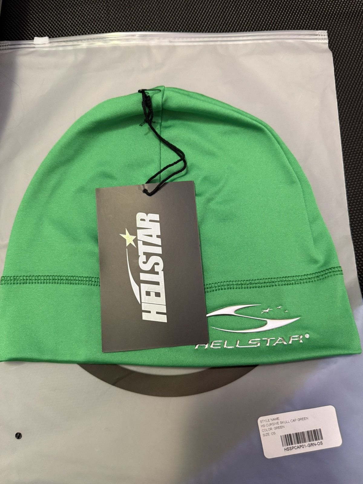 HELLSTAR HELLSTAR GREEN SKULL CAP Size ONE SIZE - 1 Thumbnail