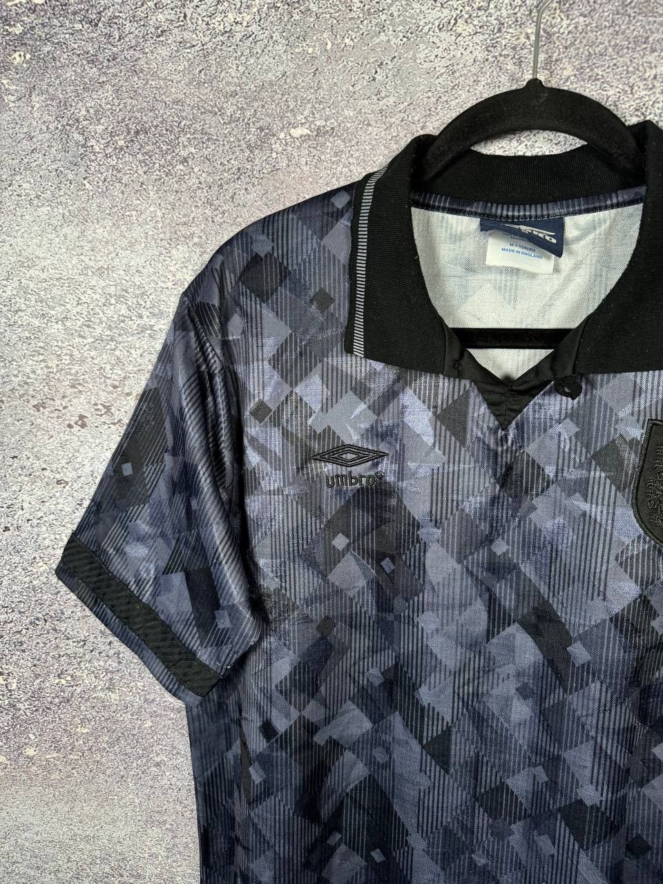 Other 90's Vintage England National Team Blackout Soccer Jersey Size US M / EU 48-50 / 2 - 3 Thumbnail