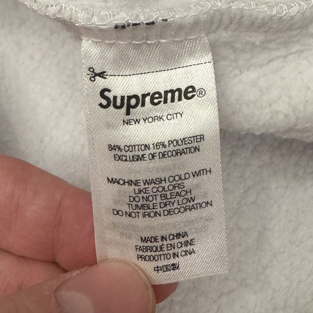 Supreme Supreme Tonal Applique Crewneck Size US XL / EU 56 / 4 - 10 Thumbnail