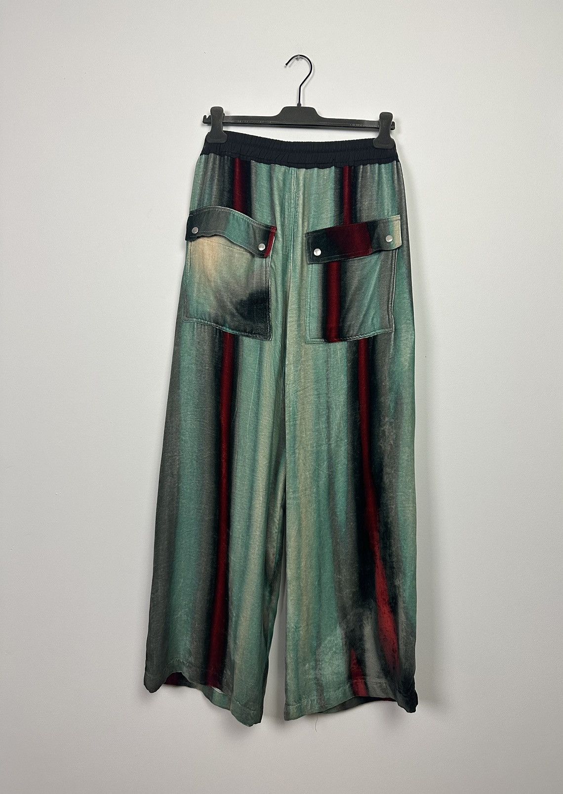 Rick Owens FW22 ‘STROBE’ Velour Pajama Bela Trousers Size US 34 / EU 50 - 5 Thumbnail