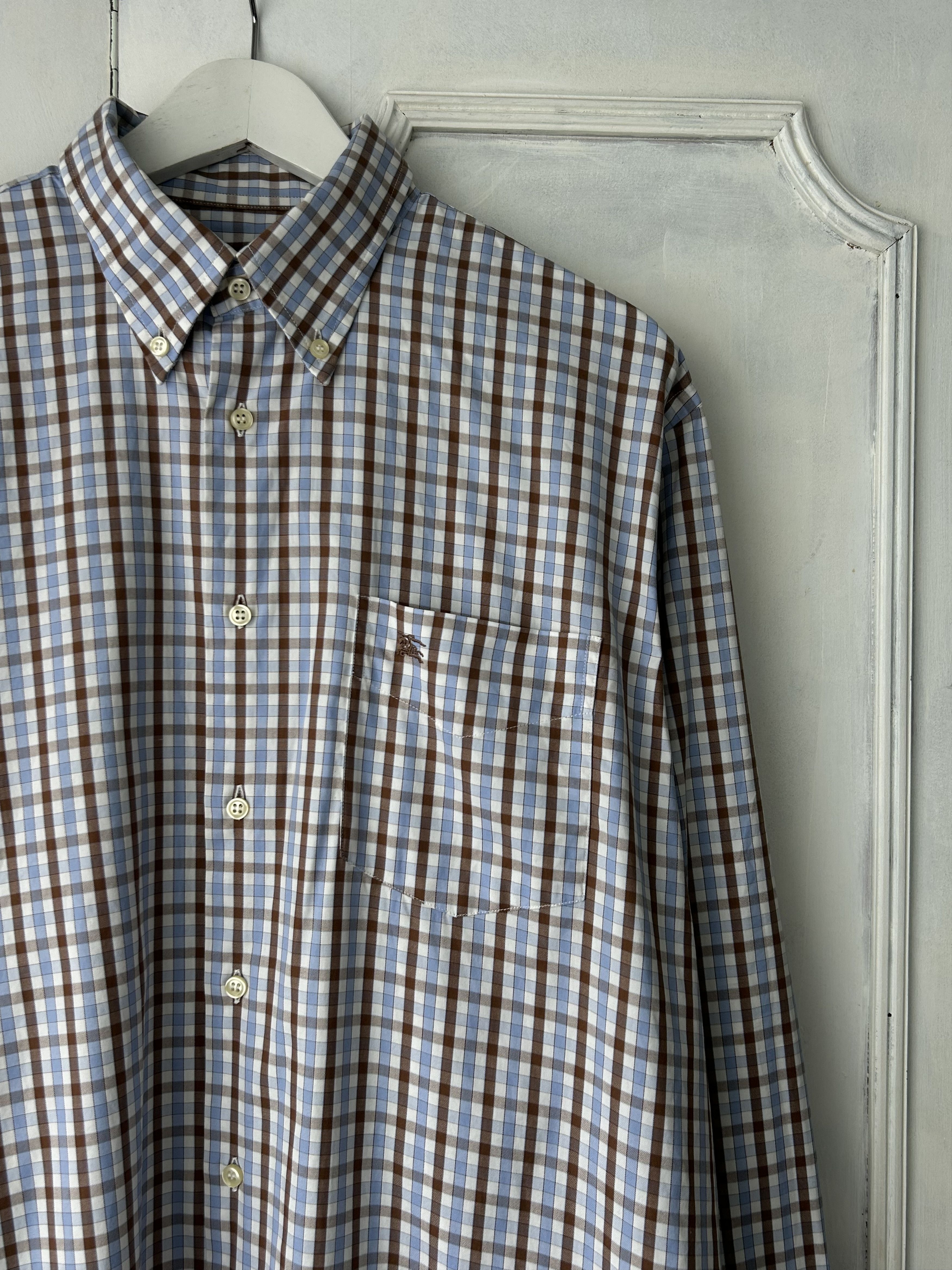 Burberry Burberry London Check Cotton Shirt Size US L / EU 52-54 / 3 - 2 Thumbnail