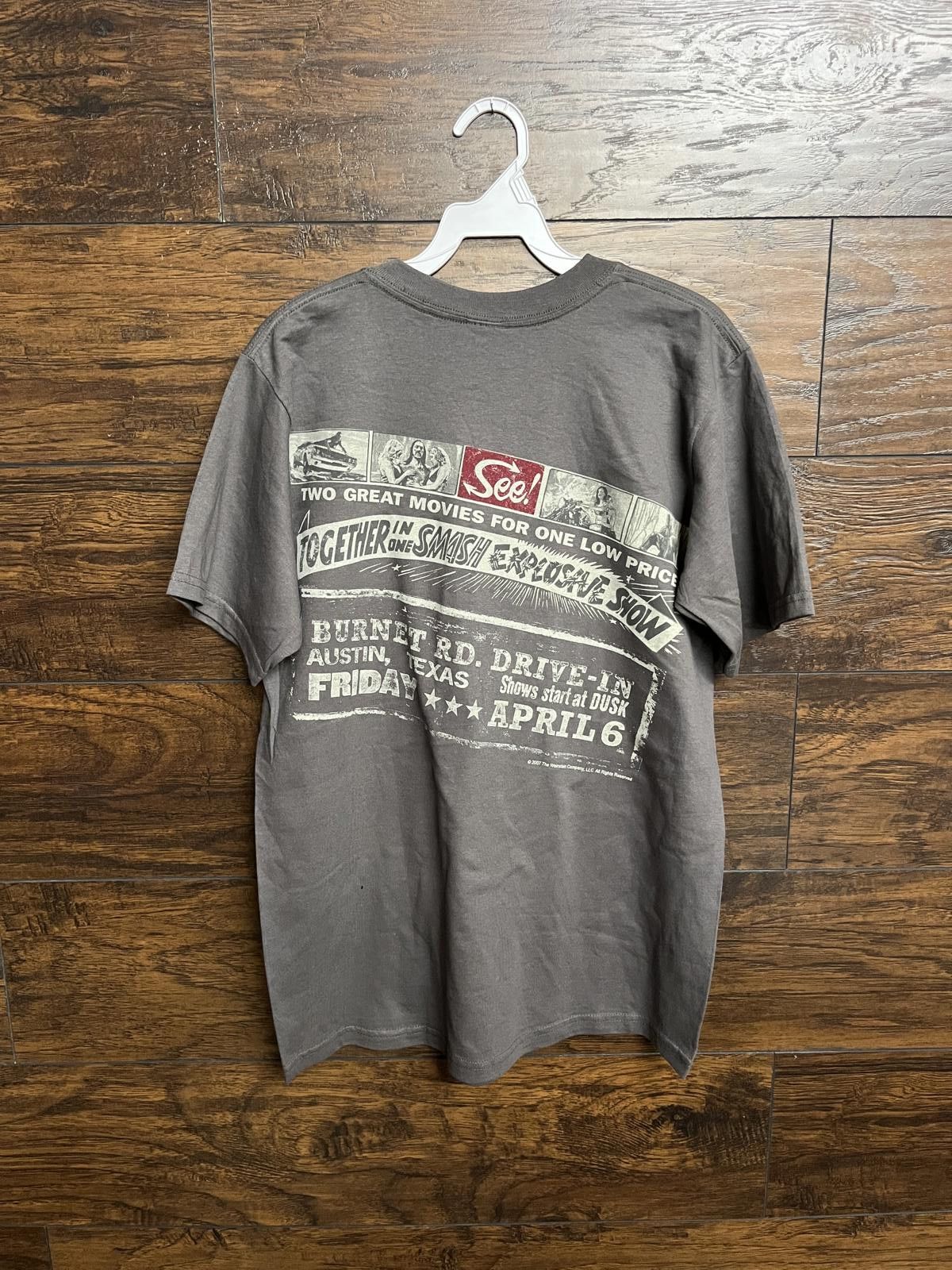 Anvil Grindhouse Movie T-shirt Rodriguez Tarantino 2007 Tee -M Size US M / EU 48-50 / 2 - 2 Thumbnail