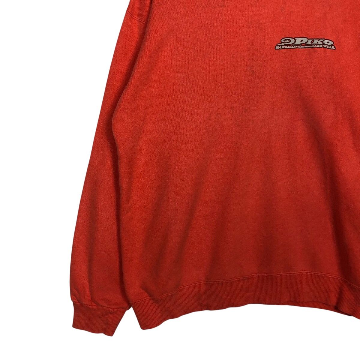 Japanese Brand × Vintage 📌Vintage Sweatshirt Hawaii Piko Big Logo Over Print Size US L / EU 52-54 / 3 - 5 Thumbnail