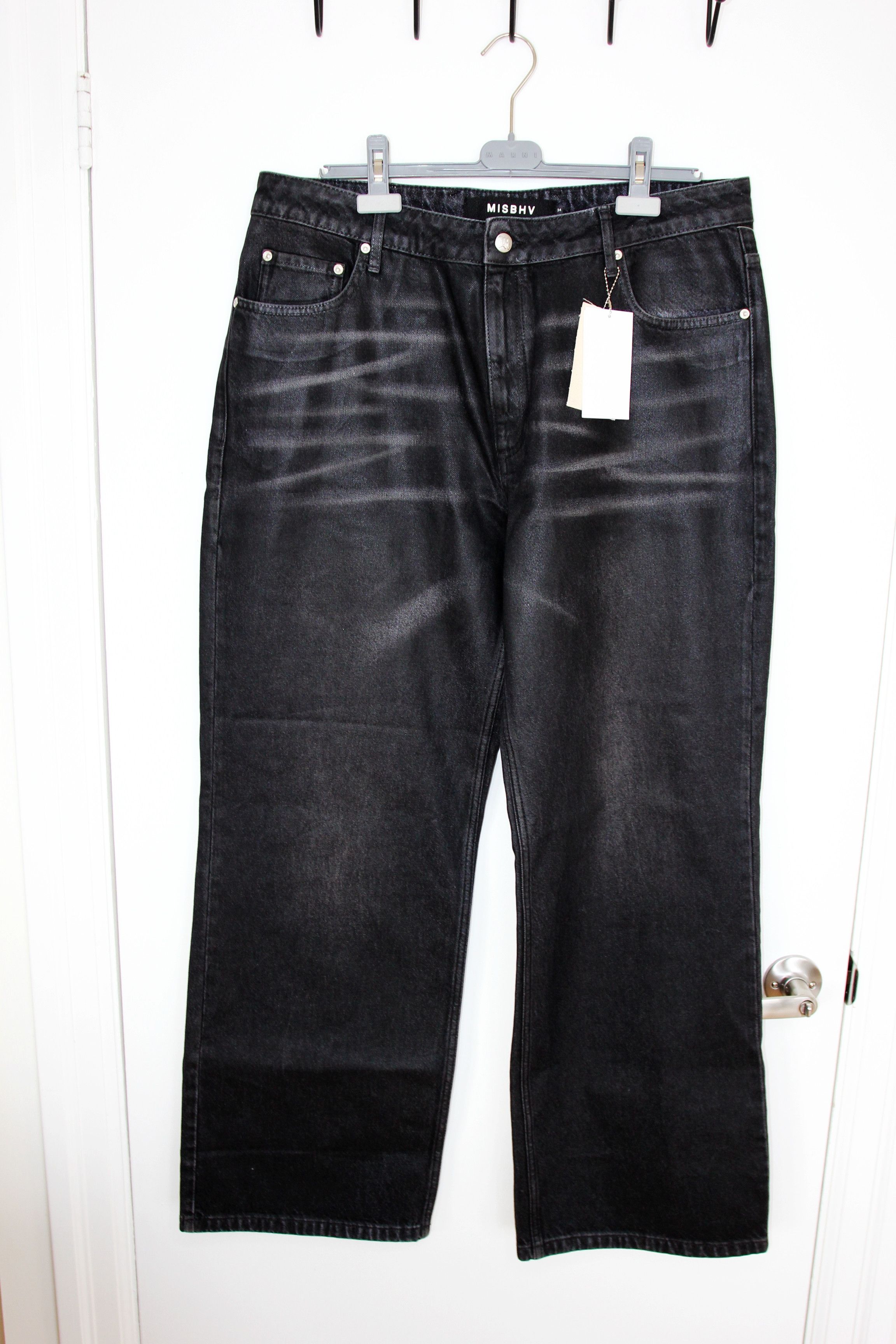 Misbhv BNWT AW25 MISBHV AUSTIN COATED JEANS 34 Size US 34 / EU 50 - 2 Thumbnail