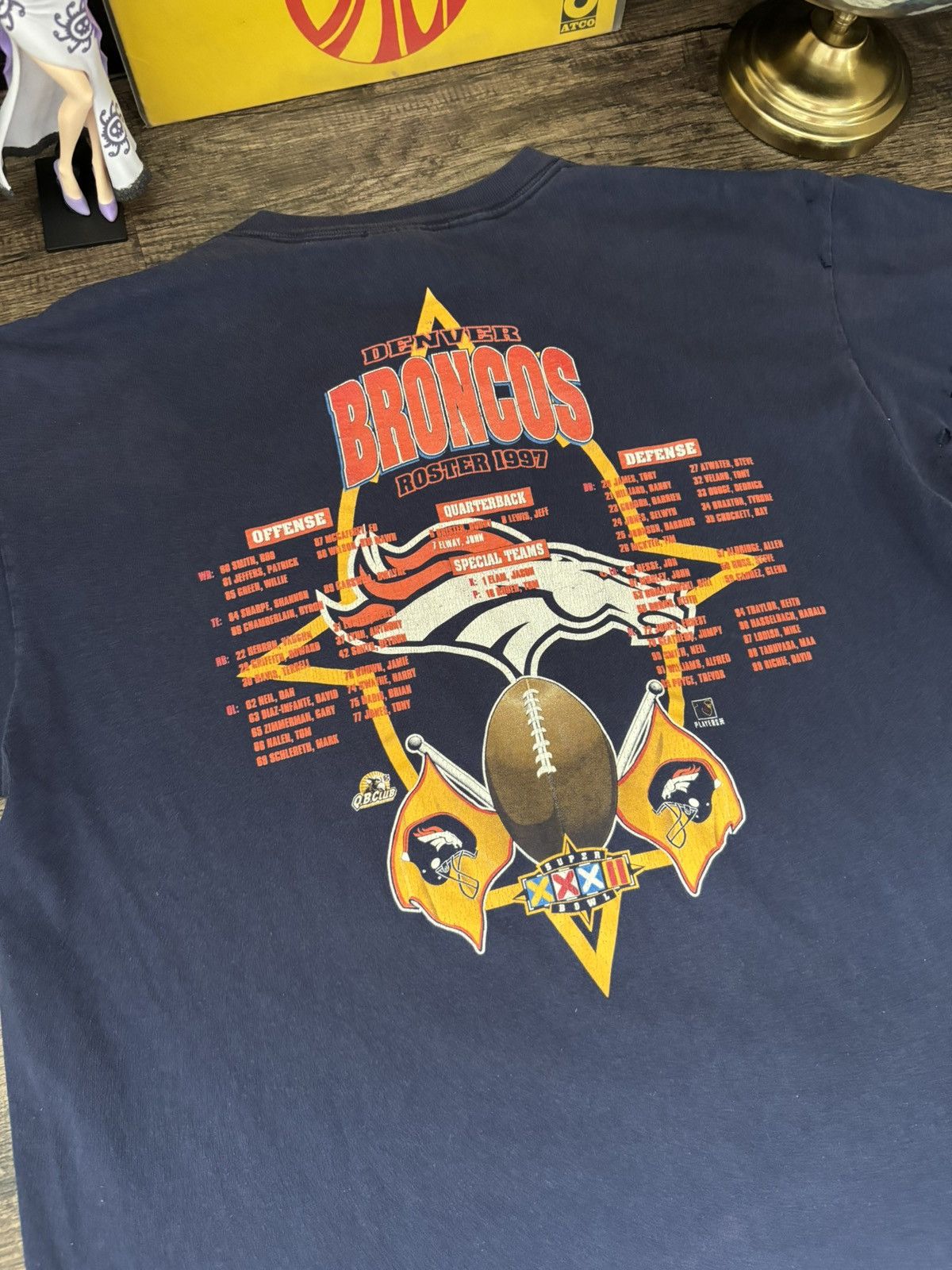 Starter 1997 Denver Broncos NFL Super-bowl Champions Tee Large Size US L / EU 52-54 / 3 - 2 Thumbnail