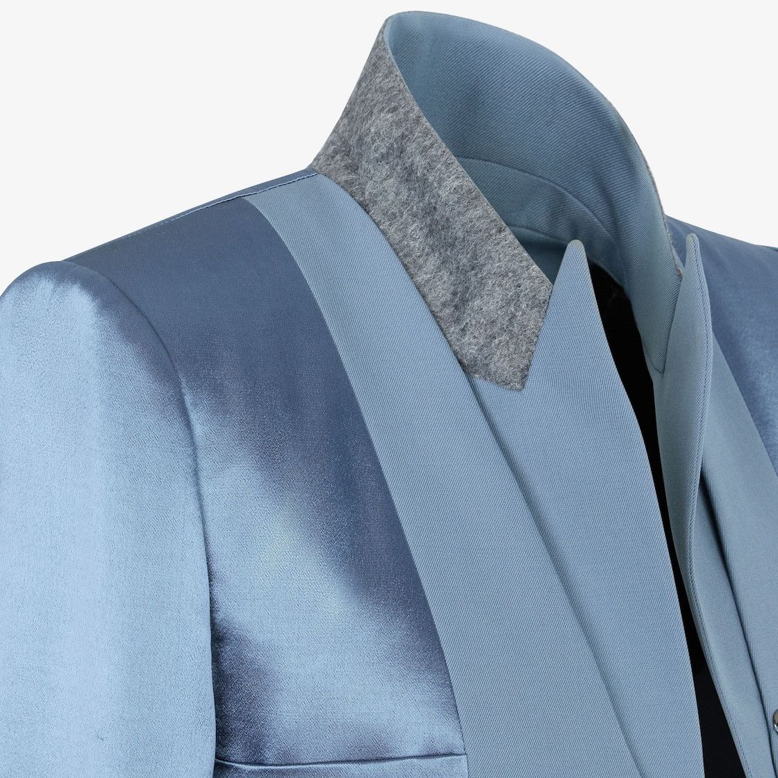 Fendi o1s1wg110125 Jacket in Blue Size M / US 6-8 / IT 42-44 - 3 Thumbnail