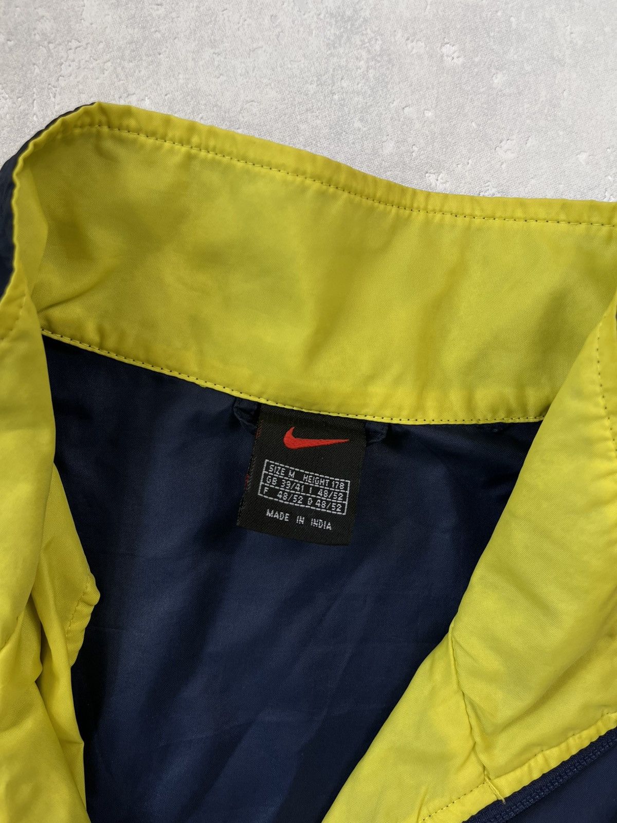 Nike × Vintage 90’s NIKE RETRO Y2K SWOOSH LOGO SPELLOUT NYLON TRACK JACKET Size US M / EU 48-50 / 2 - 4 Thumbnail