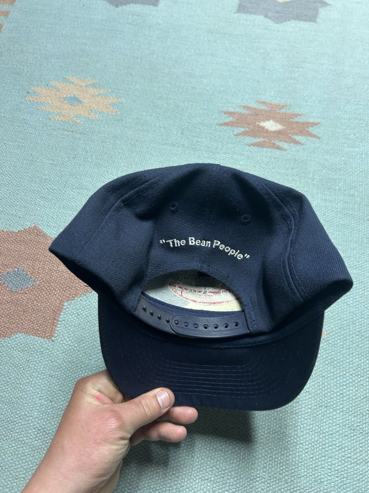 Vintage Vtg snapback hat agri sales Michigan the bean people farm Size ONE SIZE - 5 Thumbnail