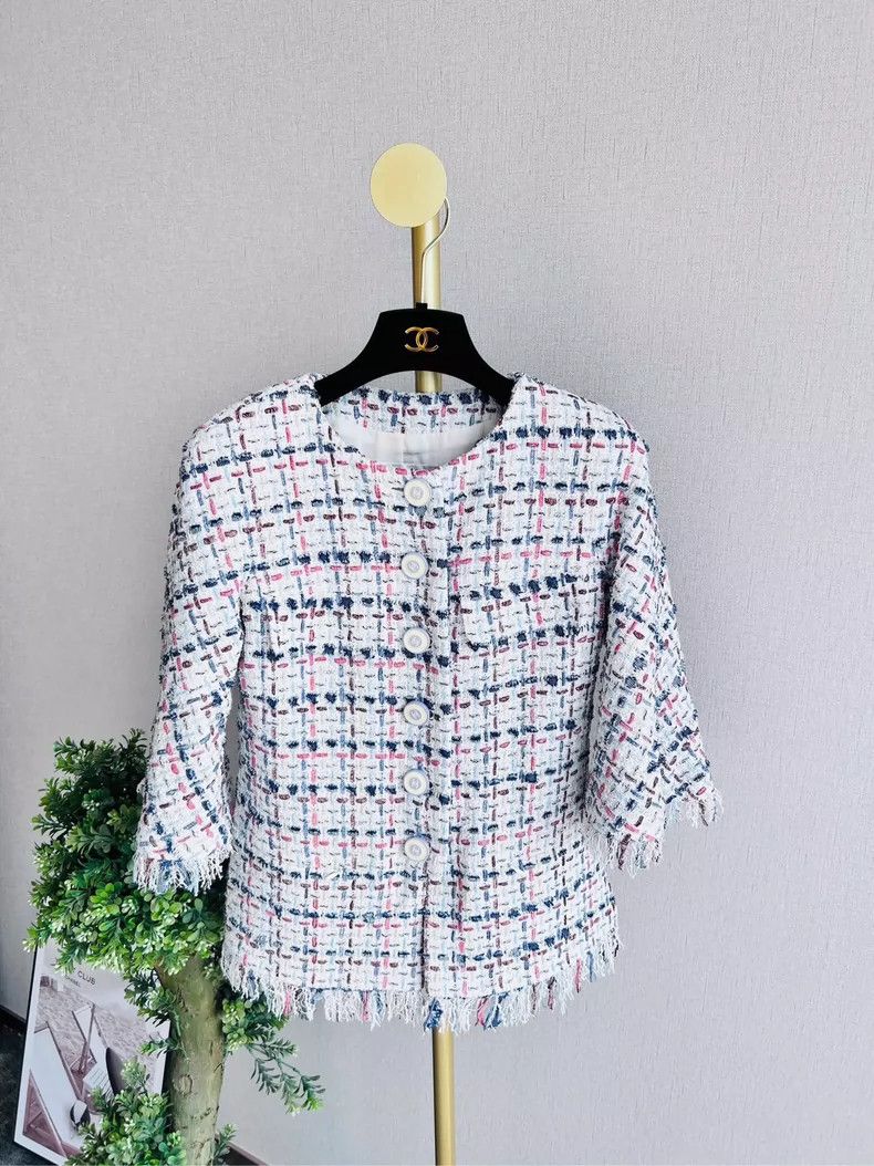 Chanel Chanel 2018 Colorful Fringe Jacket - dmc Size US M / EU 48-50 / 2 - 1 Thumbnail
