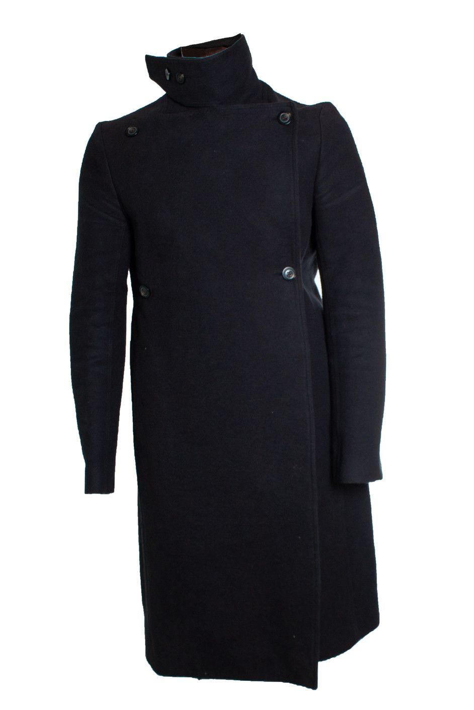 Rick Owens Rick Owens, Performa FW20 Moody balmacaan coat Size US L / EU 52-54 / 3 - 1 Thumbnail