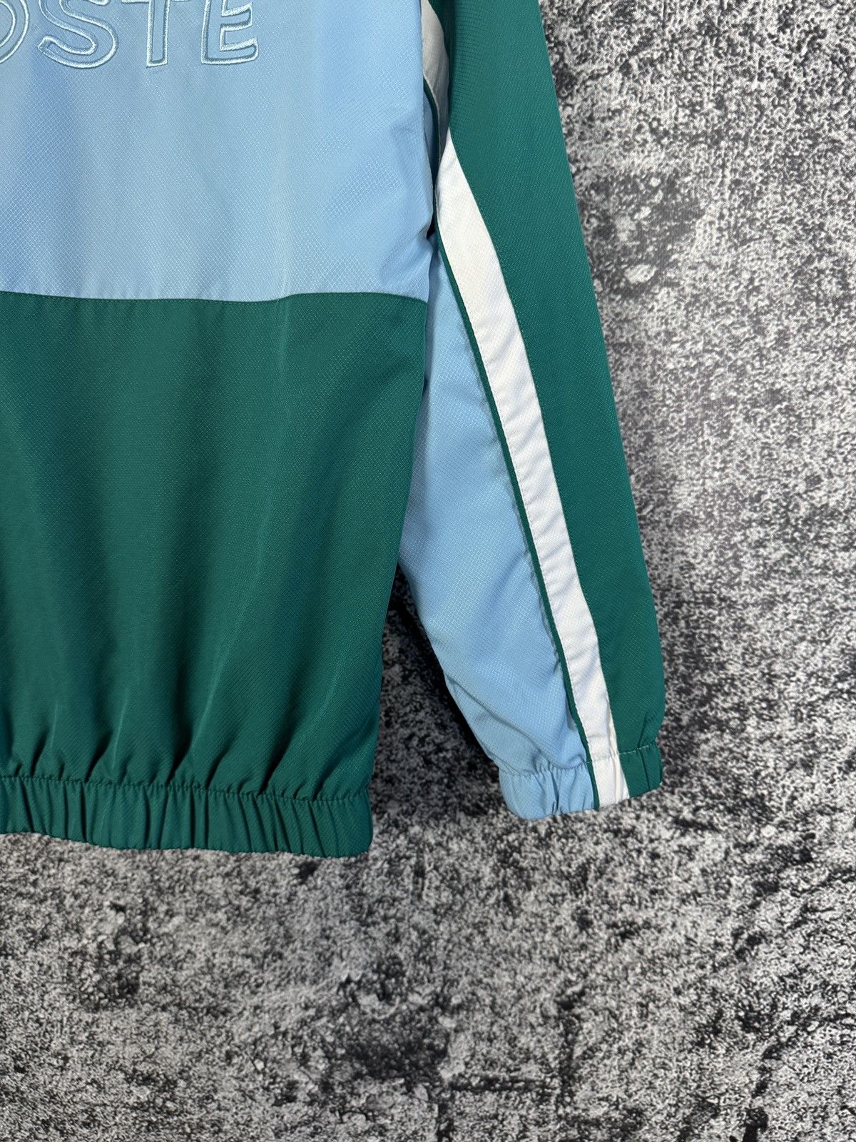 Lacoste Boys Lacoste Sport Zip Up Track Jacket Vintage Kids 158cm Size US XXS / EU 40 - 15 Thumbnail