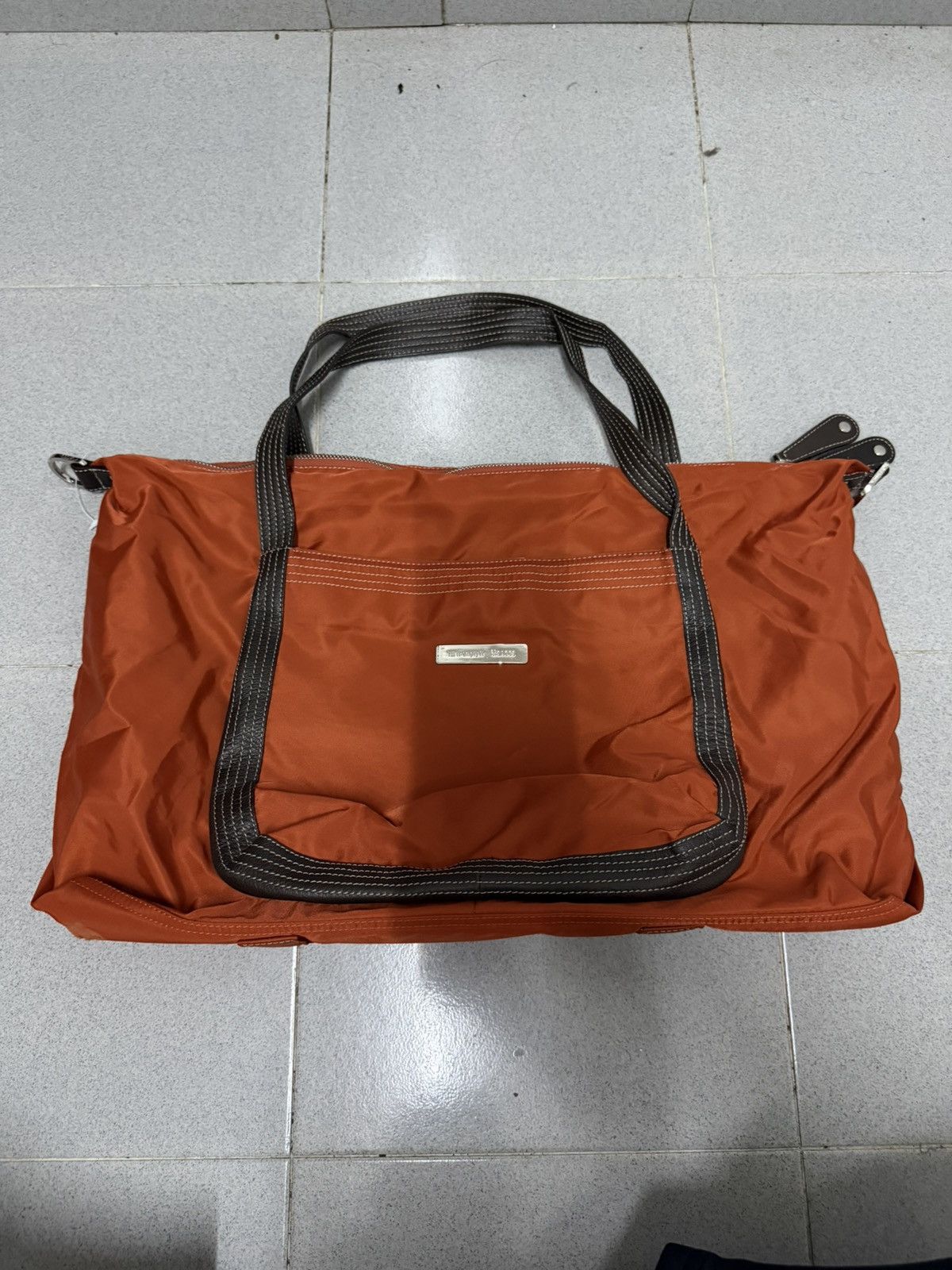 Yohji Yamamoto Vintage Y’saccs Yohji Yamamoto Totebag Orange Size ONE SIZE - 12 Thumbnail