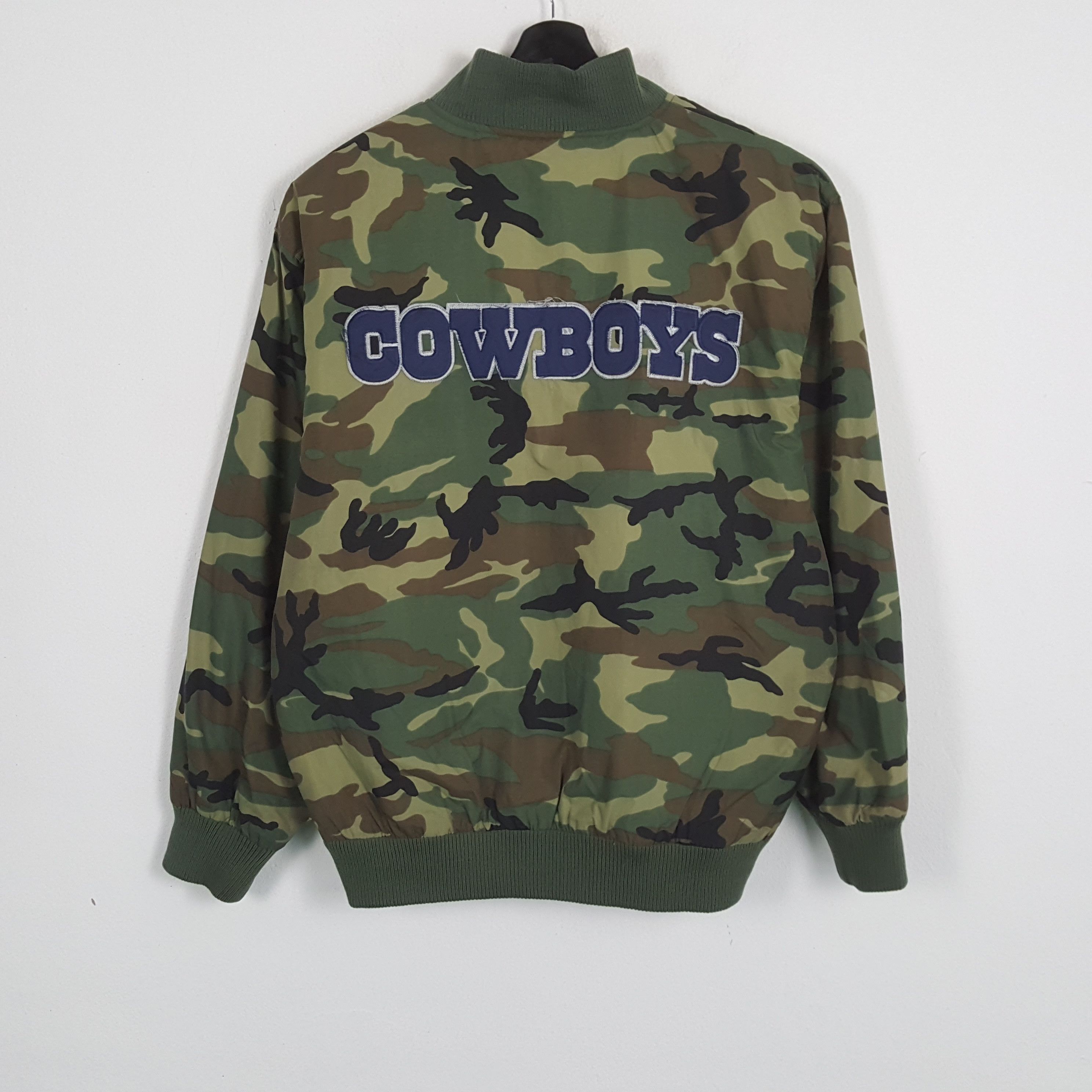 NFL Dallas COWBOYS NFL REEBOK Jacket Camo Design Style Size US XXL / EU 58 / 5 - 1 Thumbnail