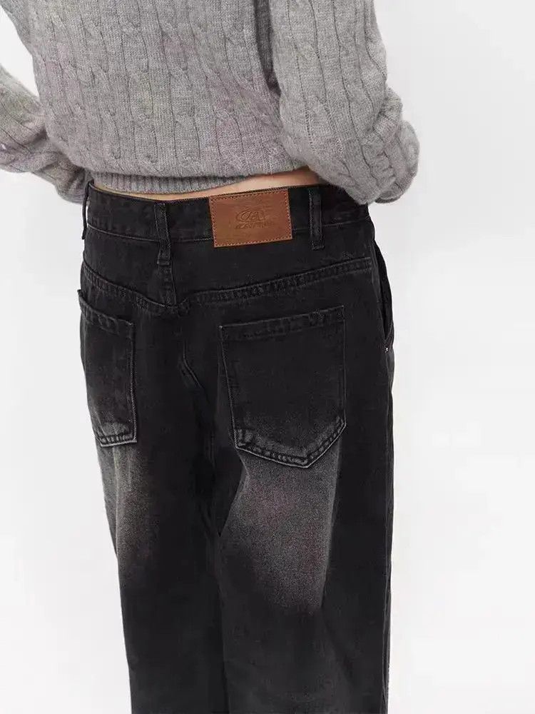 Japanese Brand High Street Washed Vintage Y2K Relaxed Jeans Size US 32 / EU 48 - 3 Thumbnail