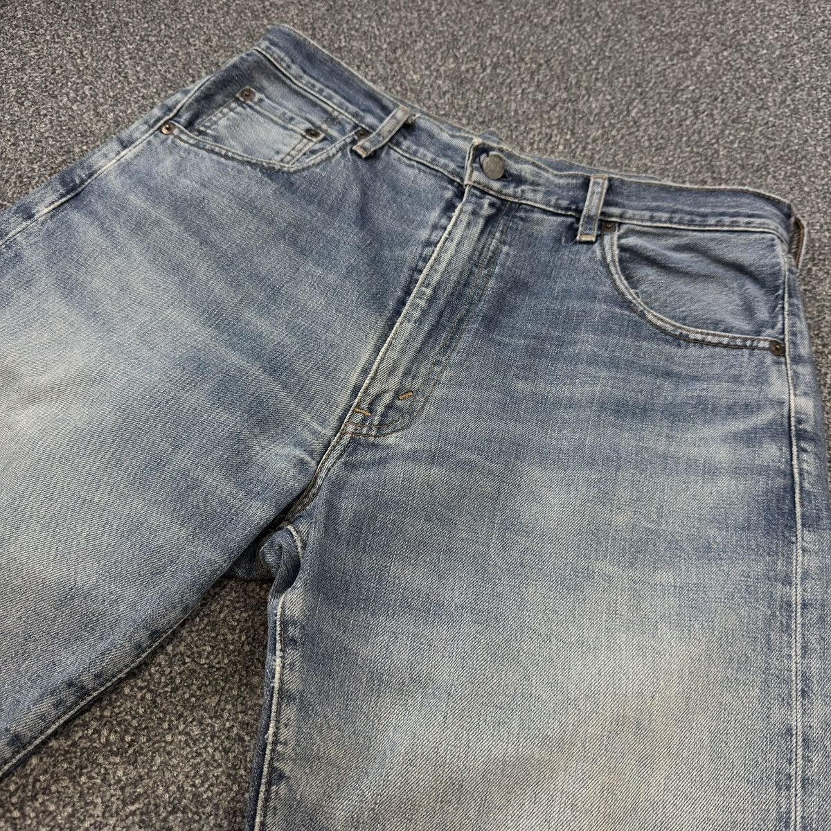 Levi's Vintage Clothing Vintage Selvedge Big E 70s 80s Levis 508xx Used Look Denim Size US 36 / EU 52 - 3 Thumbnail