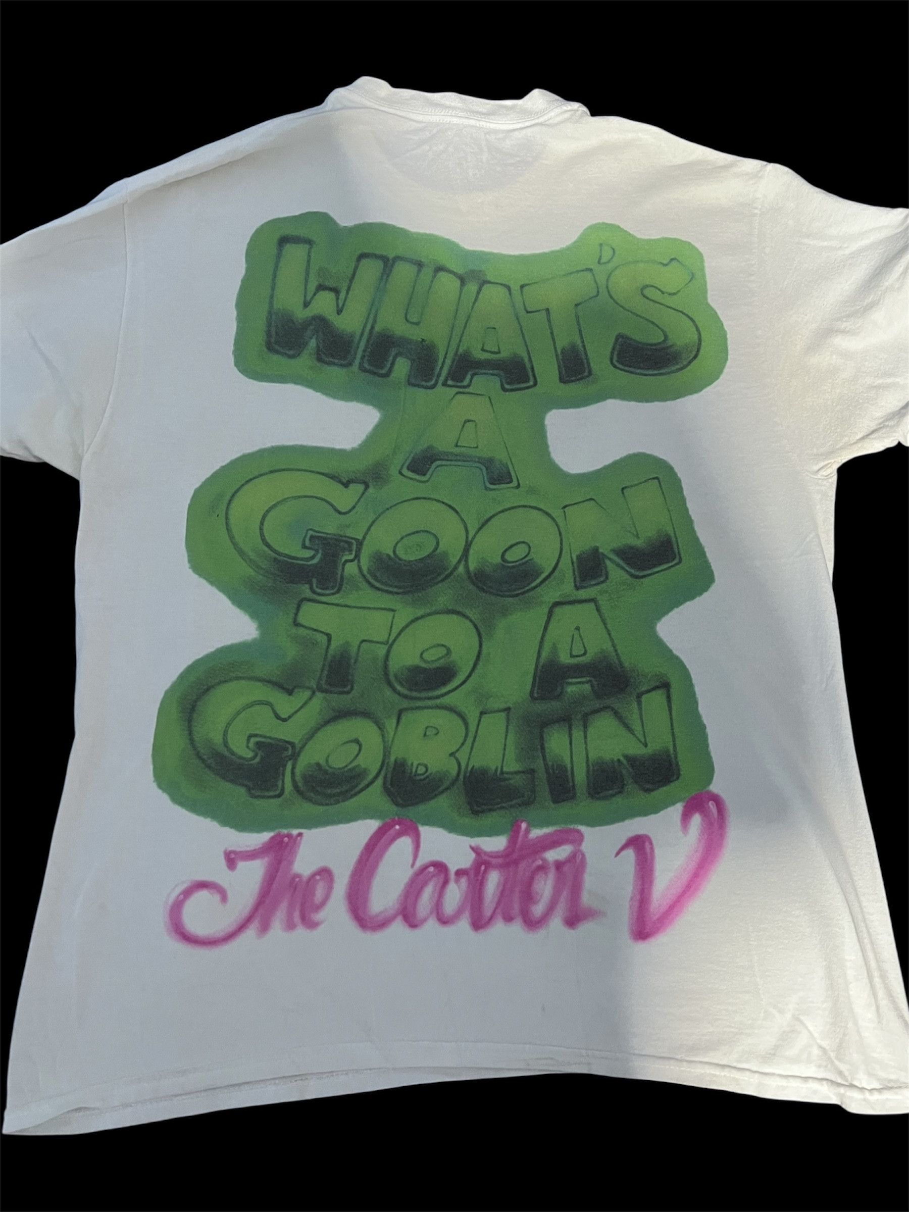 Heron Preston × Lil Wayne Lil Wayne x Heron Preston “The Carter V” Airbrush Tee – Size US L / EU 52-54 / 3 - 2 Thumbnail