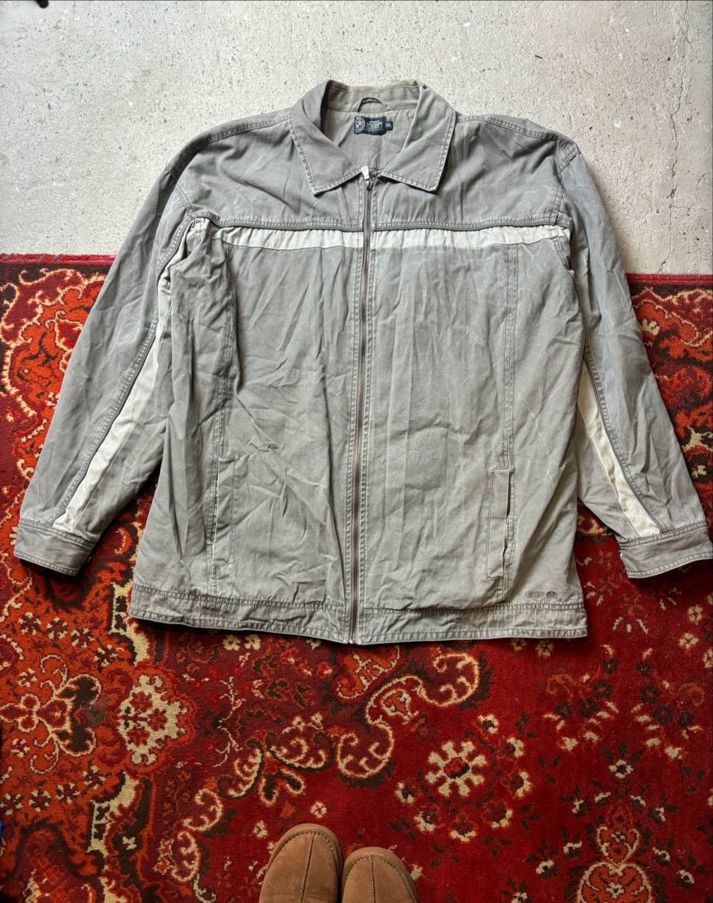 Pre-owned Avant Garde Y2k Chief Biker Style Moto Opium Jacket In Green