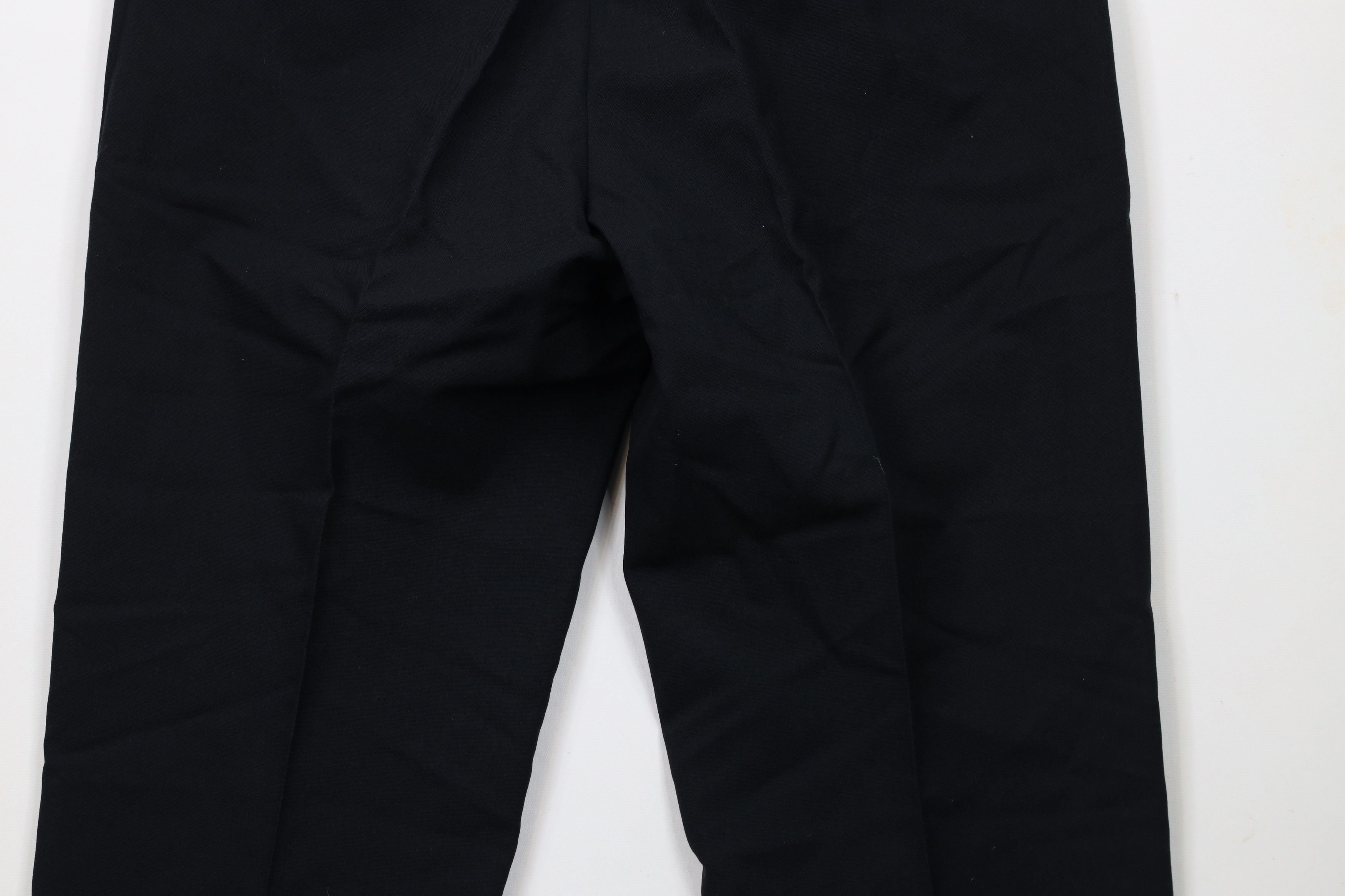 Vintage Vintage 90s Streetwear Cuffed Wide Leg Chino Pants Black USA Size US 34 / EU 50 - 11 Thumbnail