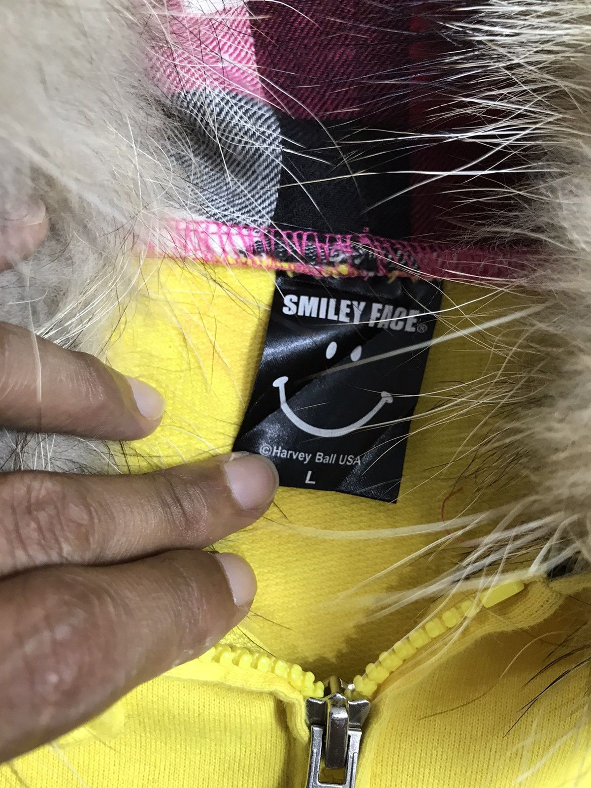 Japanese Brand Japanese zip Fur Hoodie harveysmille hysteric style Size US S / EU 44-46 / 1 - 4 Thumbnail