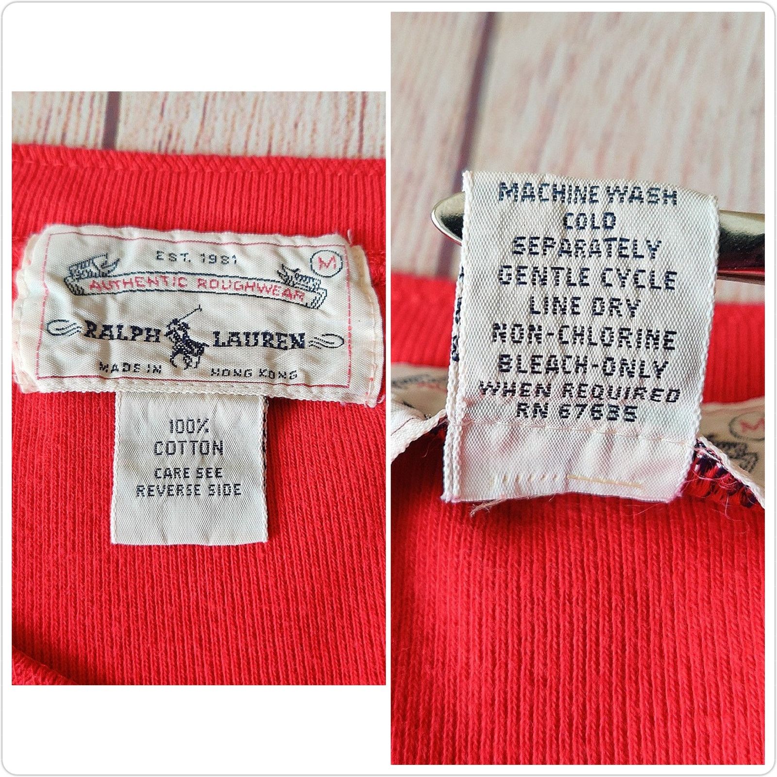 Ralph Lauren Vintage 80s Ralph Lauren Henley cotton maxi dress sz M Size M / US 6-8 / IT 42-44 - 7 Thumbnail