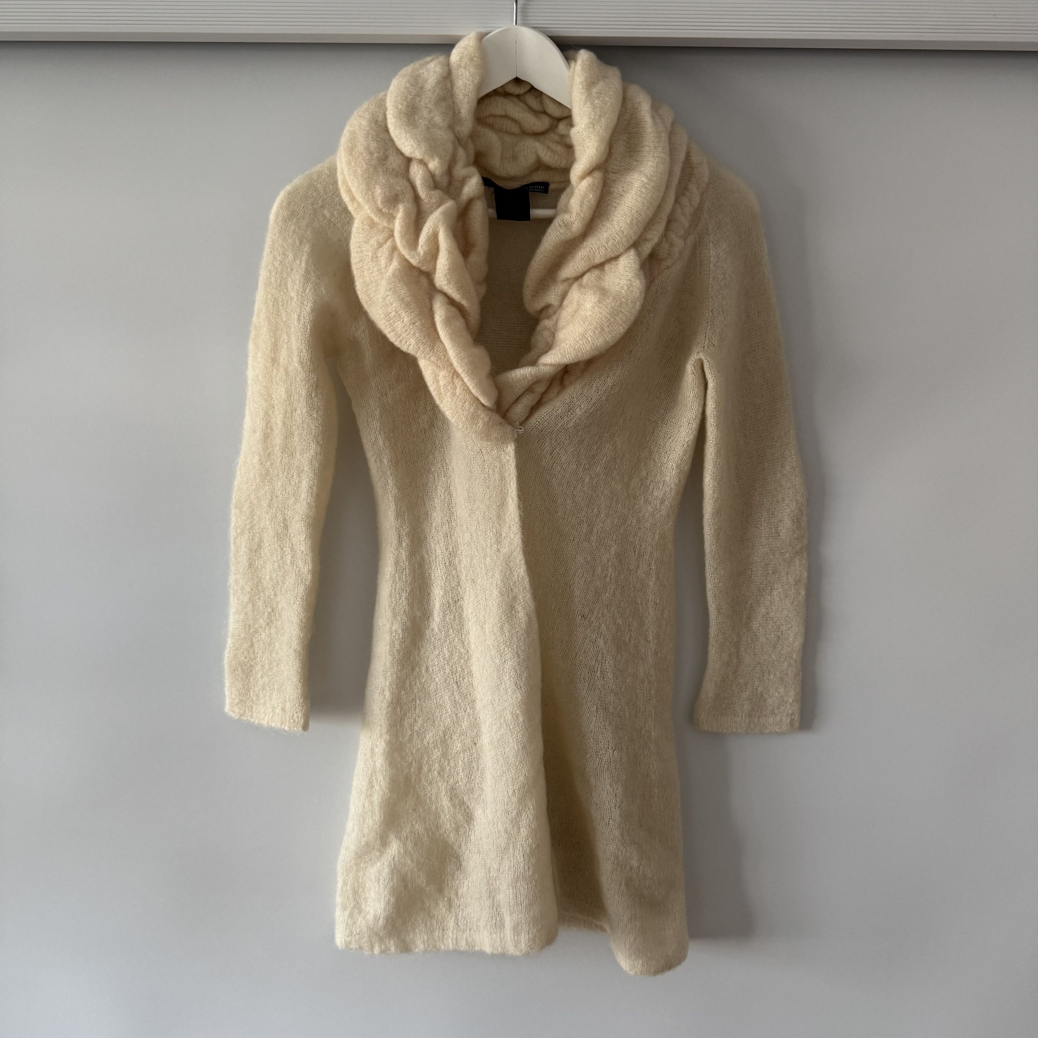 D.Exterior D.Exterior Rare Find Wool Mohair Knitted Cardigan Size M / US 6-8 / IT 42-44 - 1 Thumbnail