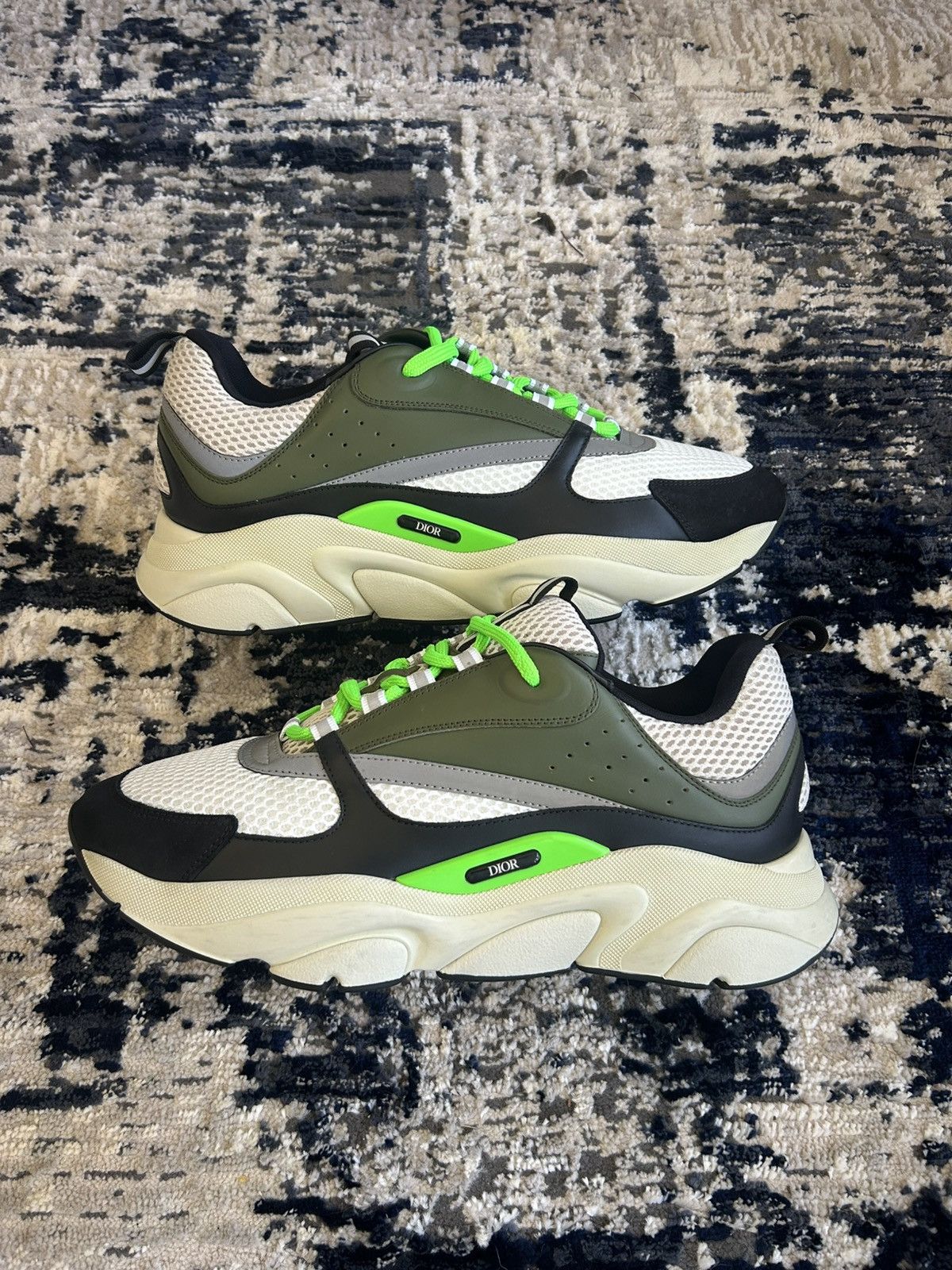 Dior Dior B22 Khaki Pistachio Size US 13 / EU 46 - 1 Thumbnail