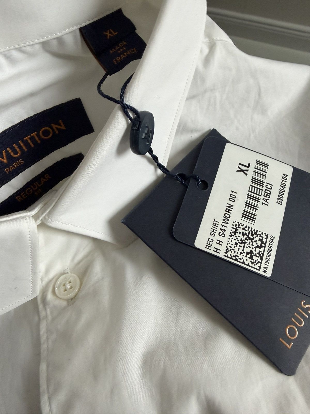 Louis Vuitton Louis Vuitton/Virgil Abloh shirt Size US XL / EU 56 / 4 - 6 Thumbnail