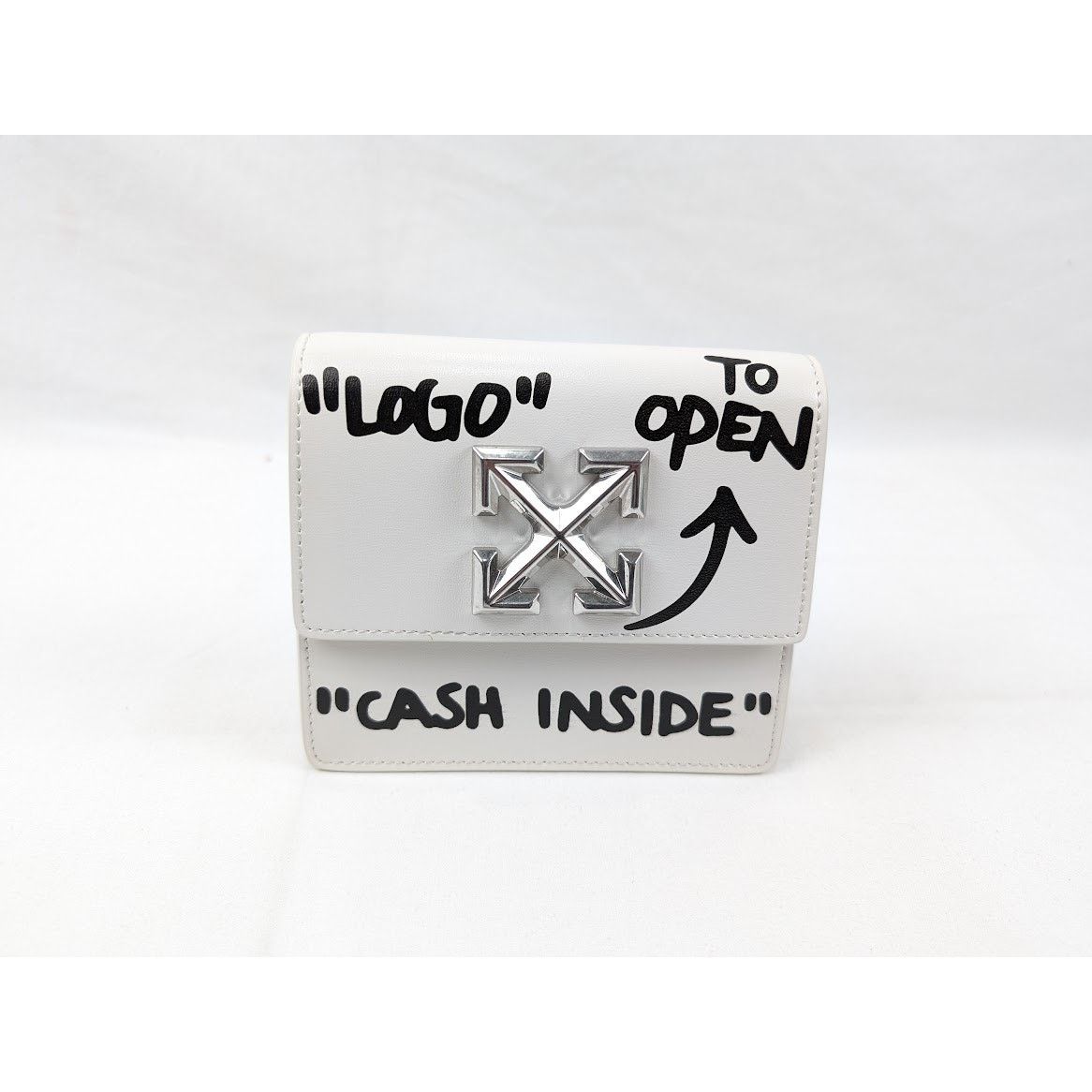 Off-White o1rshd1 Size: OS / Jitney 0.7 " Cash Inside " Cross Body Bag Size ONE SIZE - 1 Thumbnail