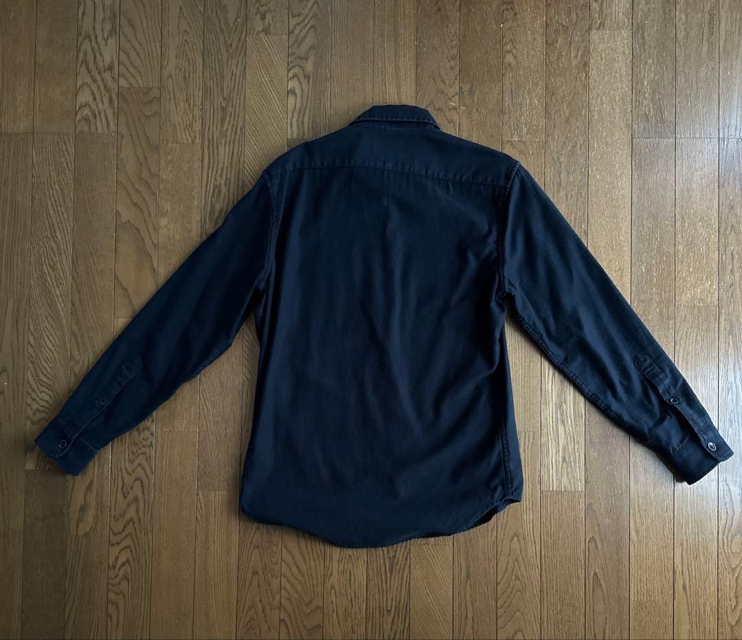 Taylor Stitch The Mechanic Shirt in Black Slub Sateen Size US S / EU 44-46 / 1 - 4 Thumbnail