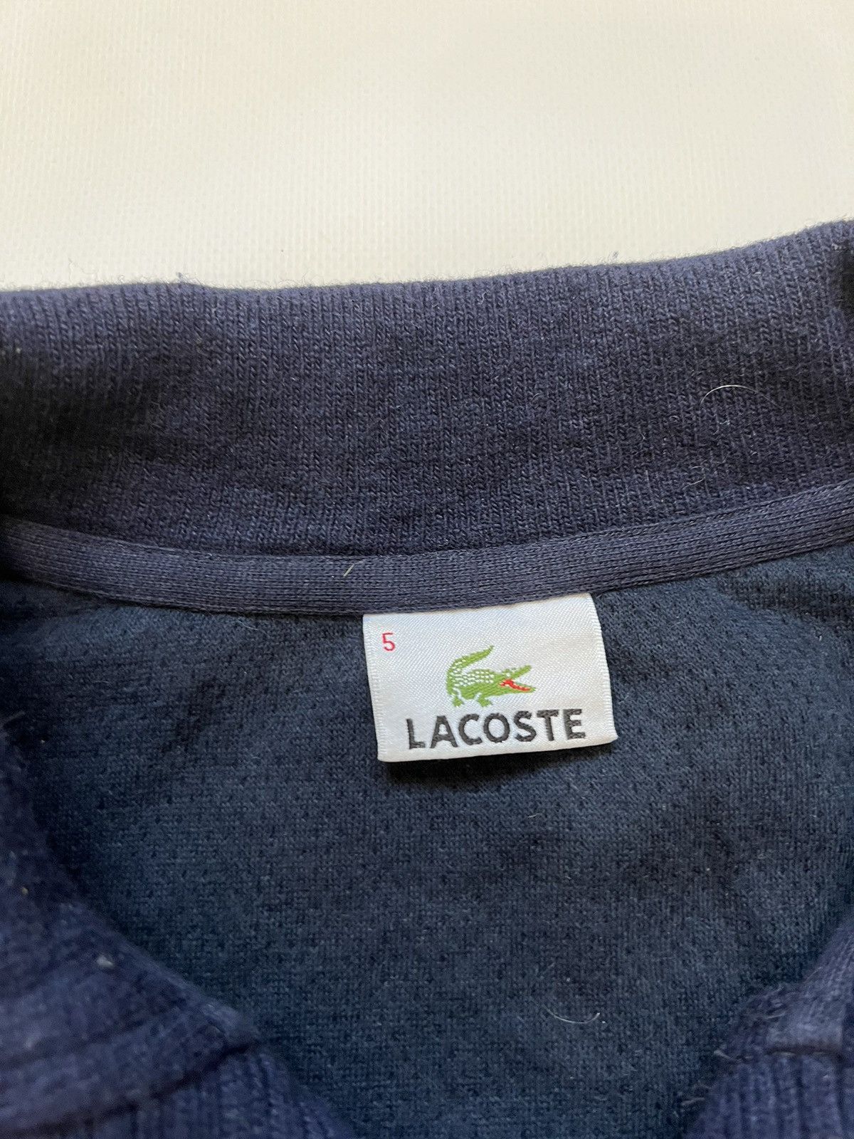 Lacoste Vintage Lacoste Wool Sweater Size US L / EU 52-54 / 3 - 3 Thumbnail