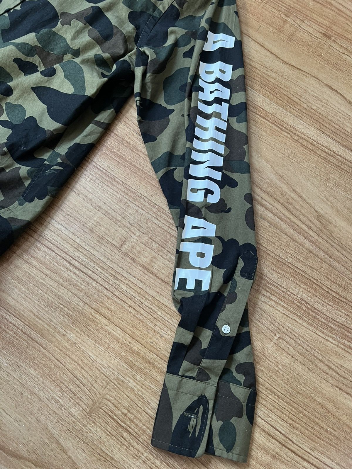 Bape Bape Classic Camo Button Up Shirt Size US M / EU 48-50 / 2 - 3 Thumbnail