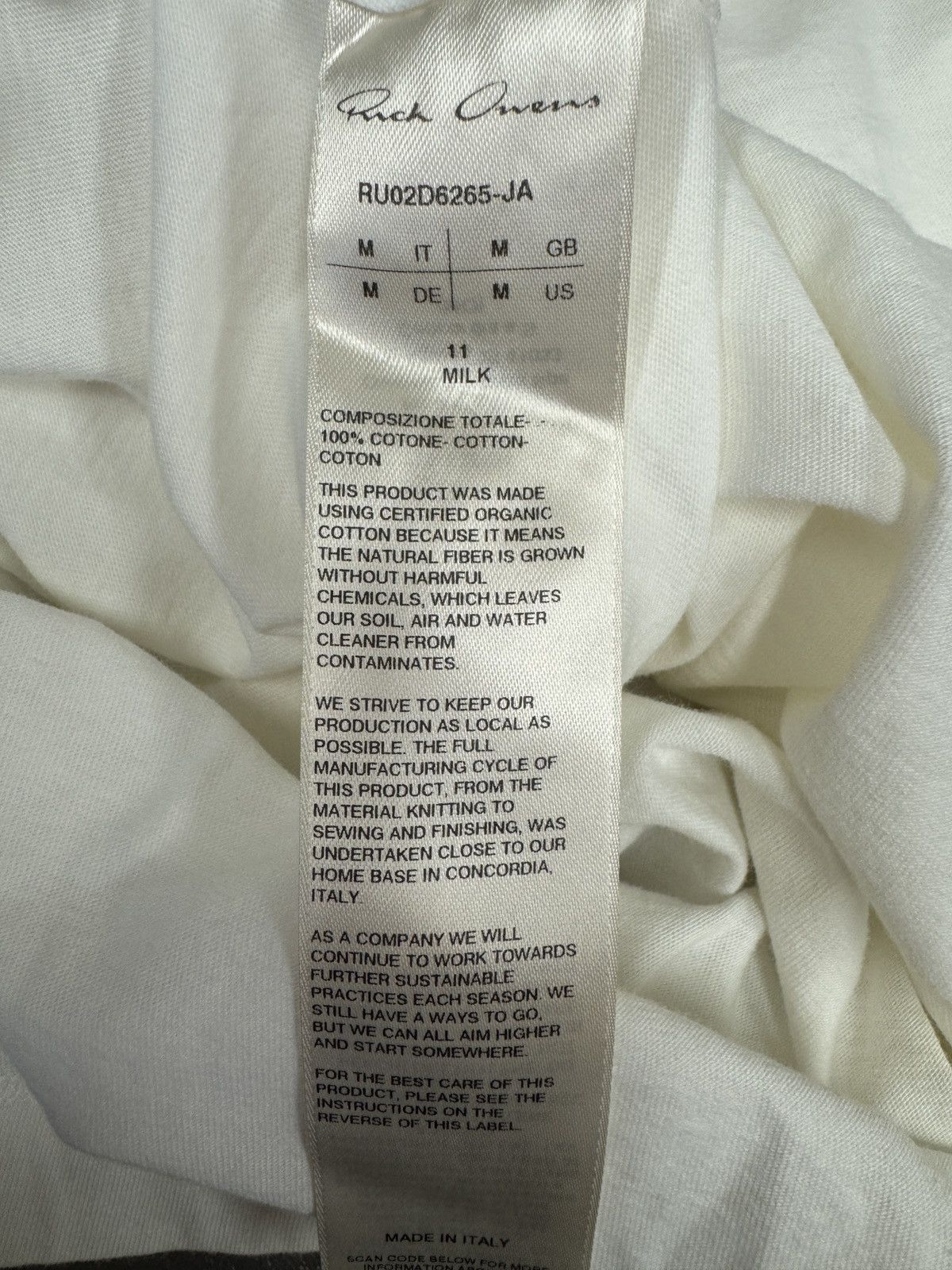 Rick Owens Rick Owens t-shirt Size US M / EU 48-50 / 2 - 4 Thumbnail