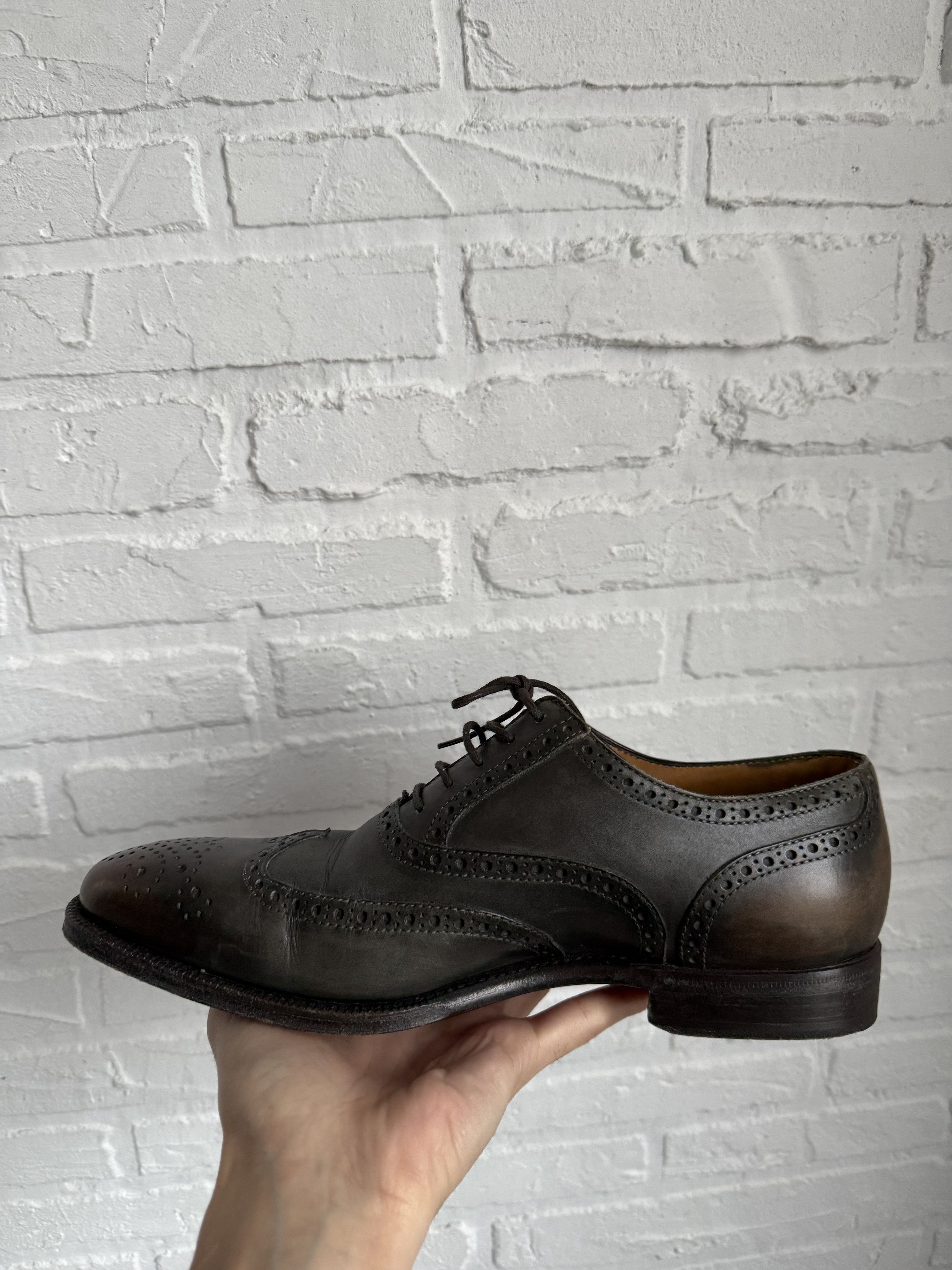 Sutor Mantellassi Sutor Mantellassi Italian Hand Made Leather Oxford Brogue Size US 8.5 / EU 41-42 - 13 Thumbnail