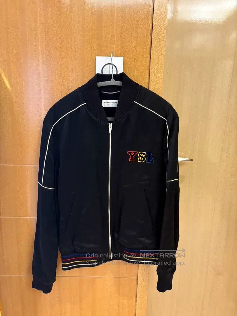 Saint Laurent Paris Saint Laurent Paris Baseball Jacket Size US M / EU 48-50 / 2 - 1 Thumbnail
