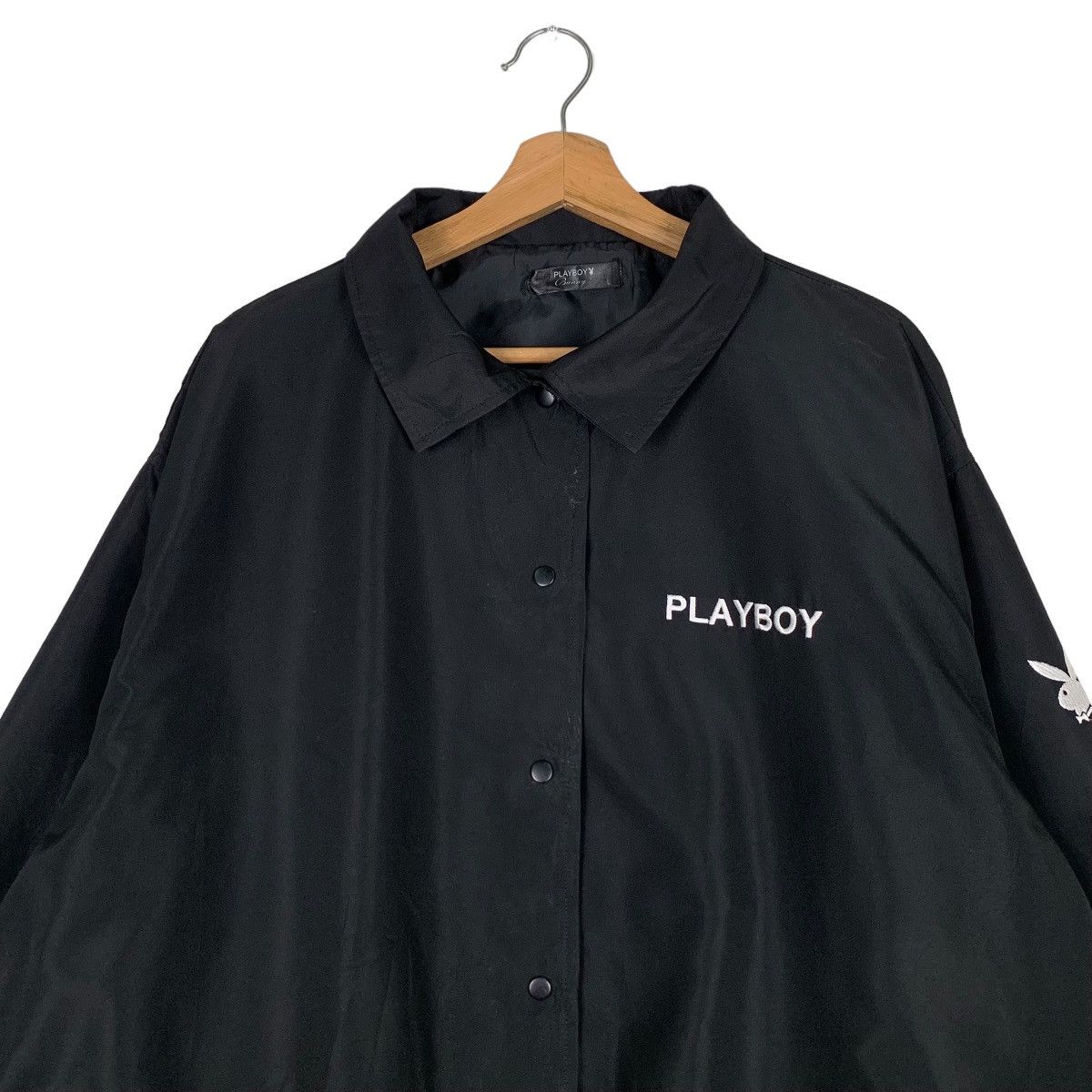 Playboy PLAYBOY Bunny Boxy Coach Jacket #0898-C40 Size US L / EU 52-54 / 3 - 2 Thumbnail