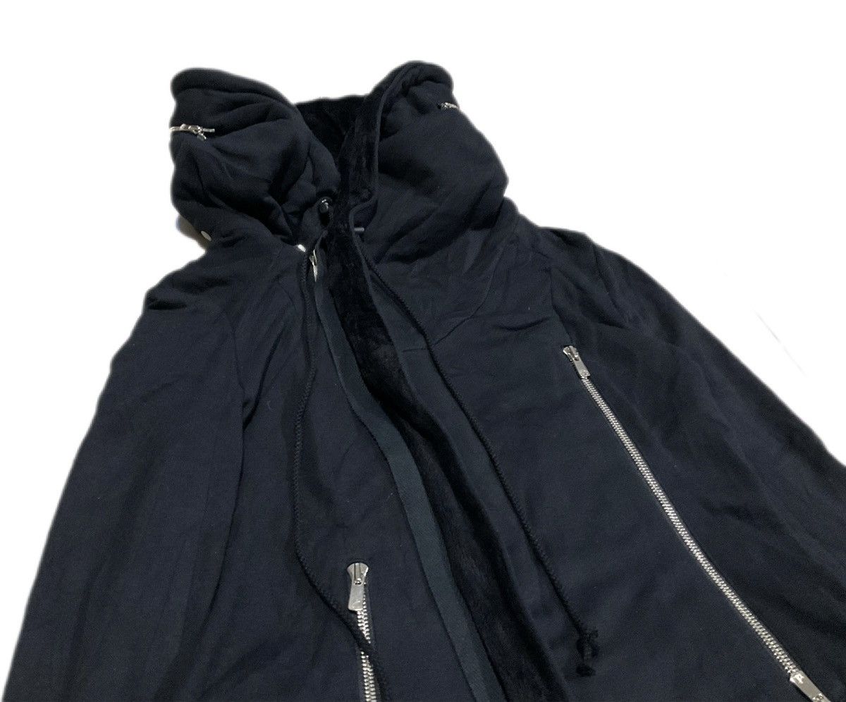 Bajra × Japanese Brand × Le Grande Bleu (L.G.B.) 🔥Sick Y2K Bajra Bono Jacket Fur Lining Zipper Hoodie Size US XS / EU 42 / 0 - 4 Thumbnail