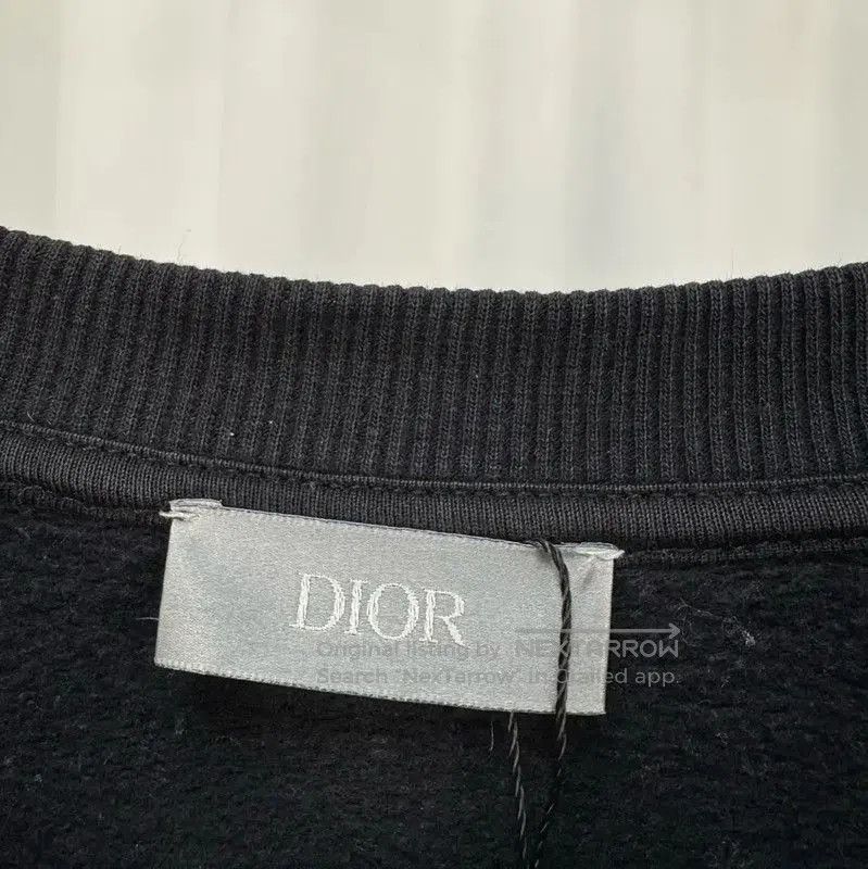 Dior Dior Men's Black Logo Long Sleeve Sweatshirt . Size US M / EU 48-50 / 2 - 5 Thumbnail