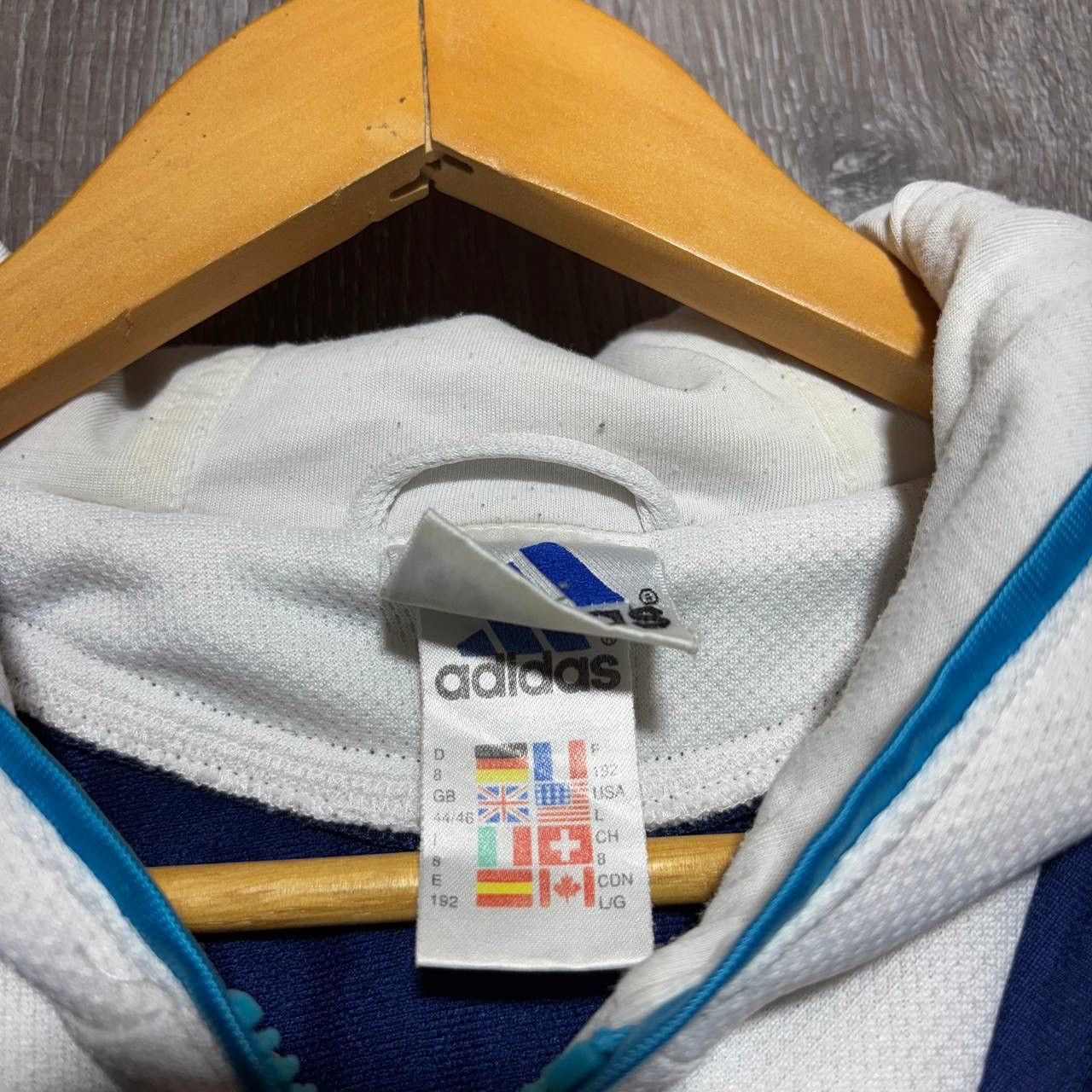 Adidas Adidas Vintage Baseball Track Jacket Sportswear L-XL Size US XL / EU 56 / 4 - 5 Thumbnail
