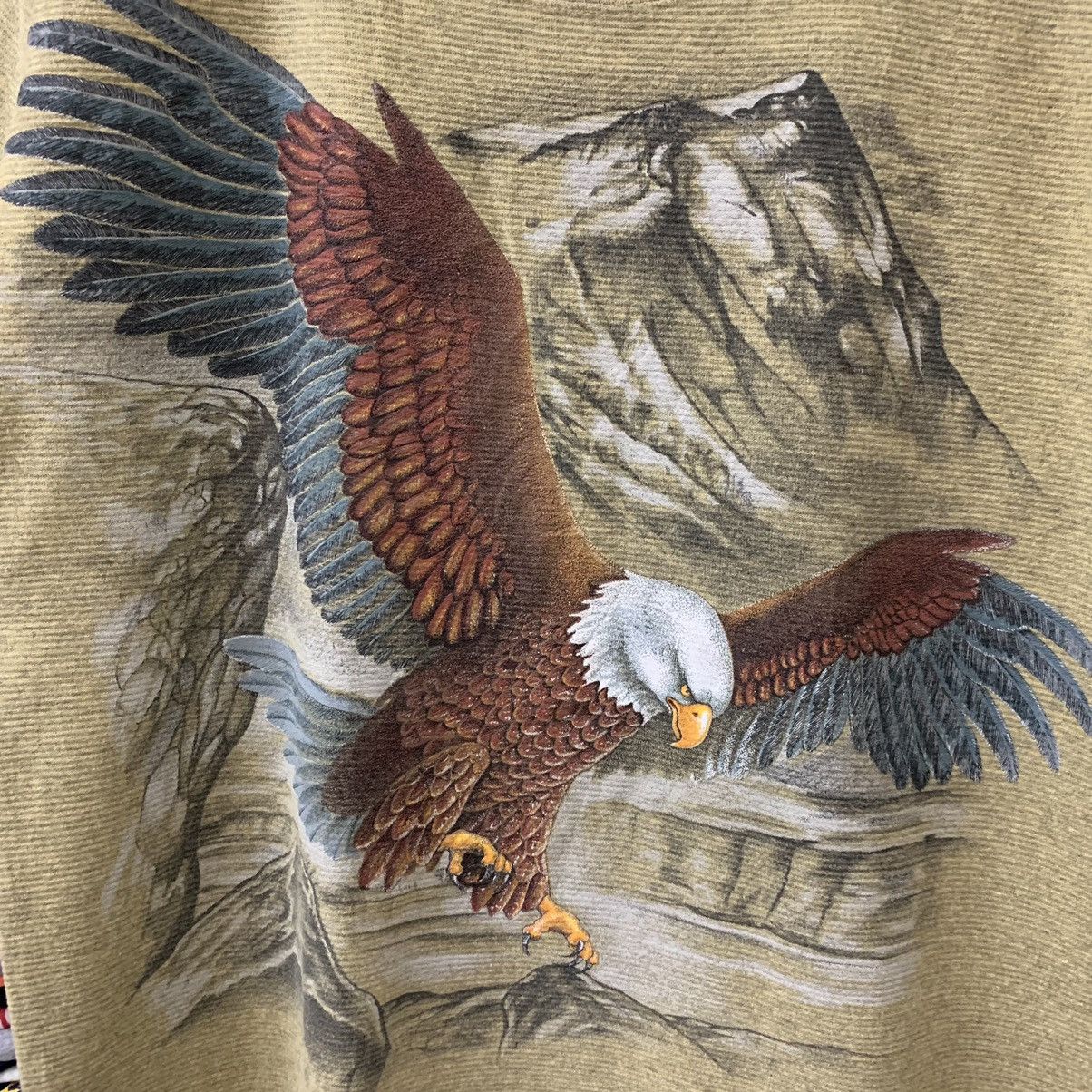 Habitat × Vintage VTG EAGLE BIG PRINT MADE USA Size US L / EU 52-54 / 3 - 2 Thumbnail