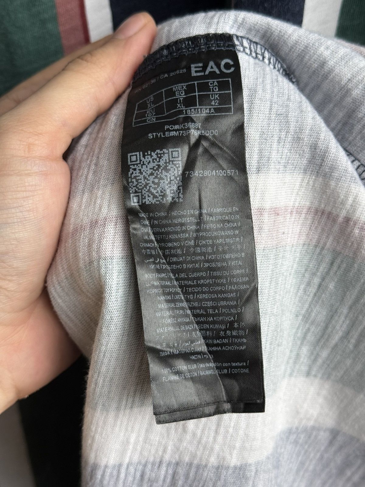 Guess Guess striped tee Size US XL / EU 56 / 4 - 5 Thumbnail