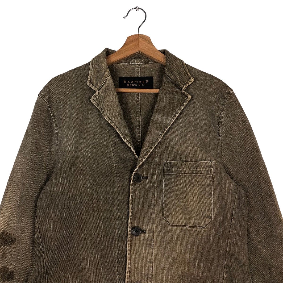 Issey Miyake 🔥Vtg Chore Work Jacket Canvas Radmess Bigi Japan Size US S / EU 44-46 / 1 - 3 Thumbnail