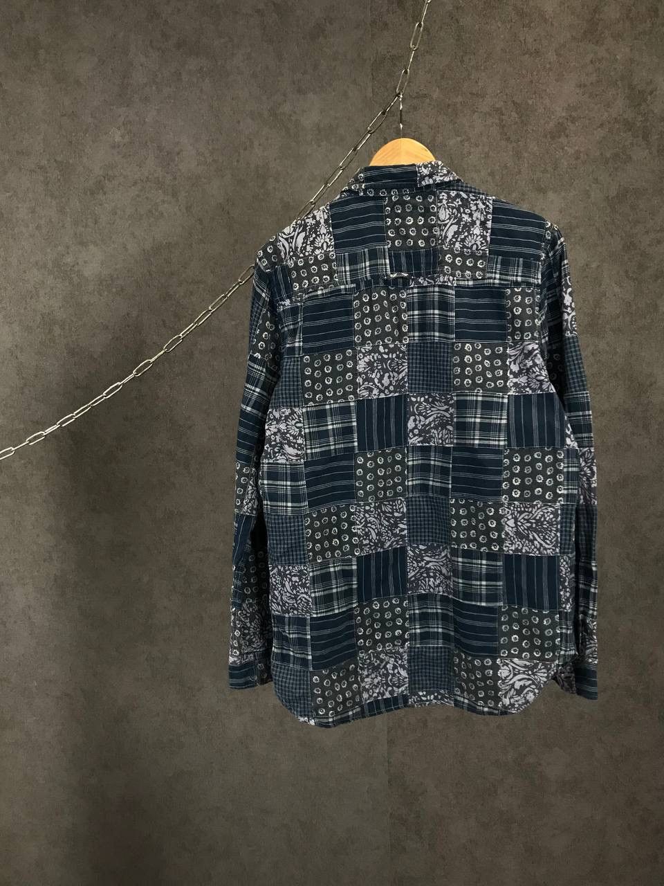 Brooklyn We Go Hard BWGH Brooklyn We Go Hard patch work designer shirt Size US L / EU 52-54 / 3 - 7 Thumbnail